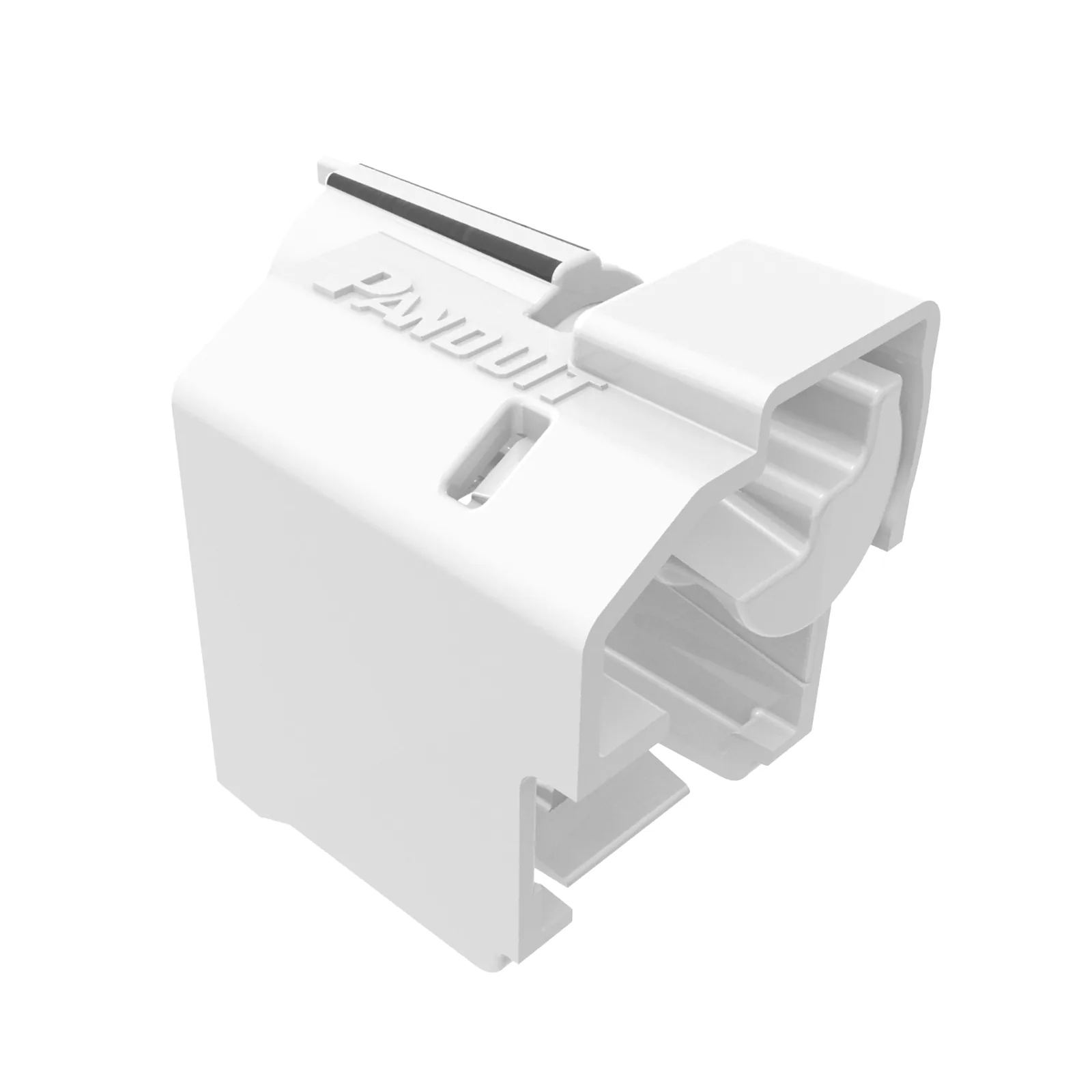 Kit de 10 Dispositivos Para Impedir Desconexión de Plug RJ45, Color Blanco, Incluye Herramienta para Instalar/Retirar
