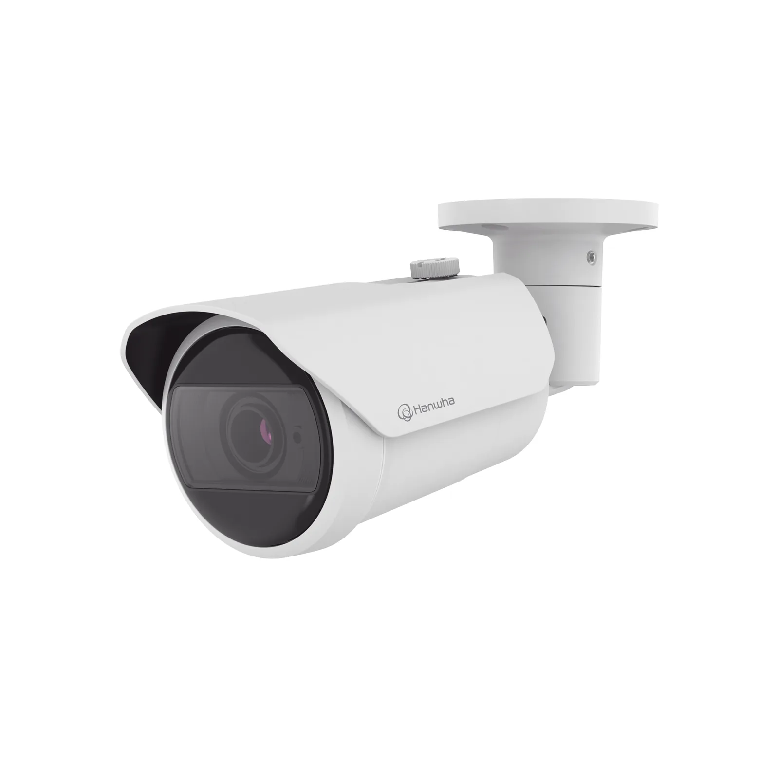 Camara Bala IP 8MP con funciones IA / Lente Motorizado 3.2 a 10.2 mm / WDR 120dB / H.265 / RanuraSD / Protección IP66 IK10 / IR 30m