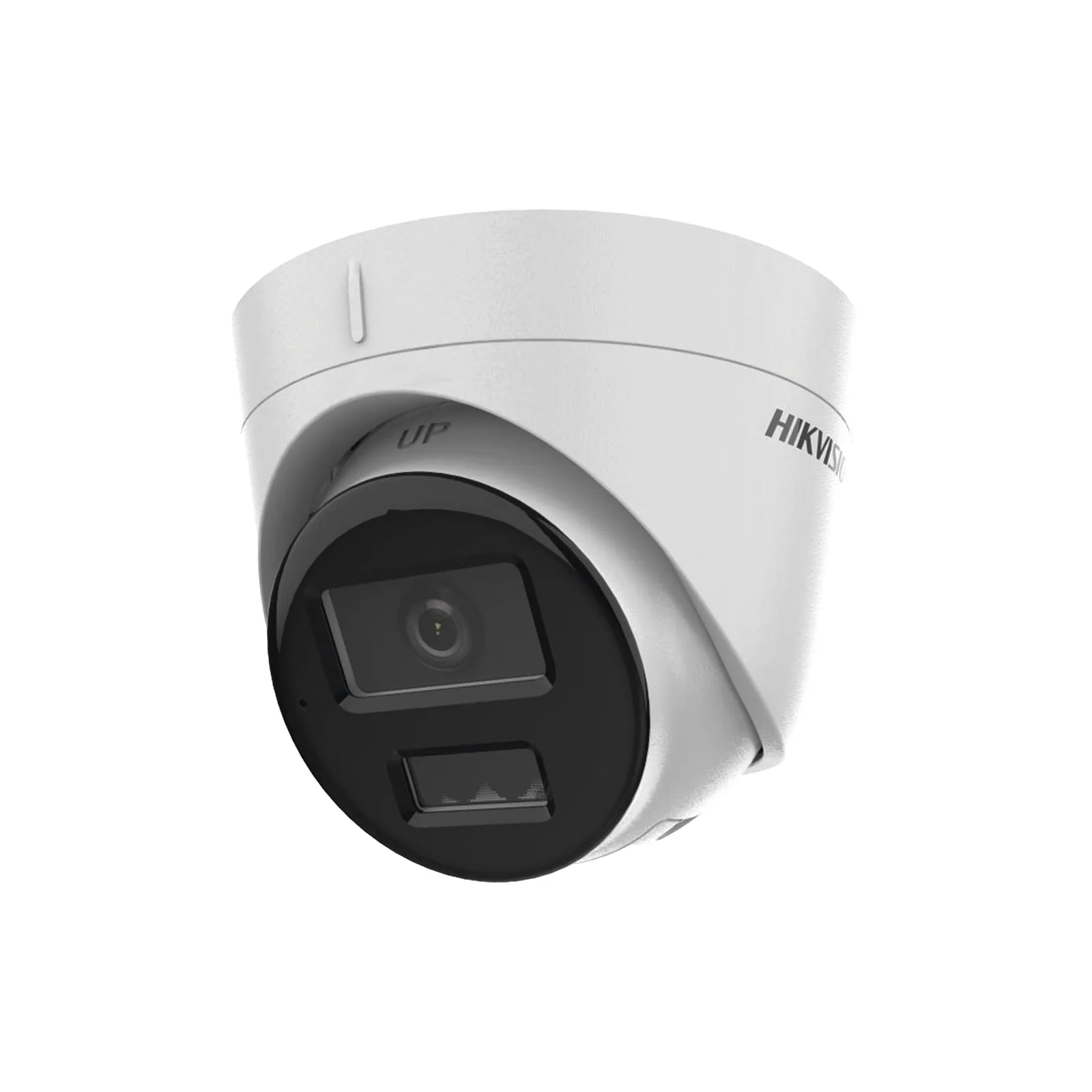 [Dual Light] Turret IP 4 Megapixel / Lente 2.8 mm / 30 mts IR + 30 mts Luz Blanca / Micrófono Integrado / ACUSENSE Lite / Exterior IP67 / H.265 / PoE / ONVIF / Micro SD