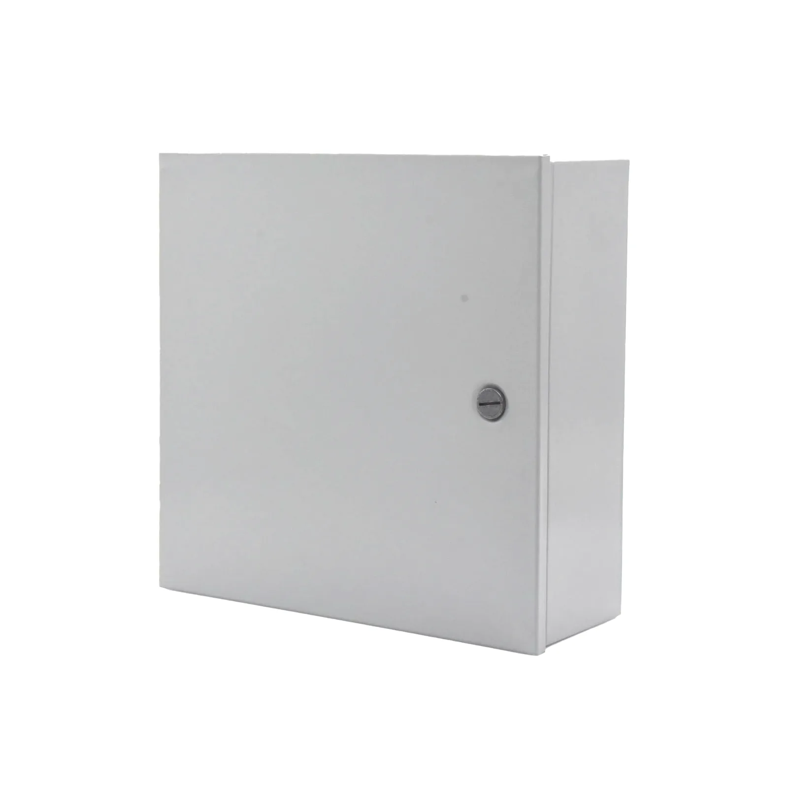 Gabinete de Acero, Uso Interior (Nema 1) de 80 x 60 x 20 cm con Placa Interna / Tipo Telefónico.