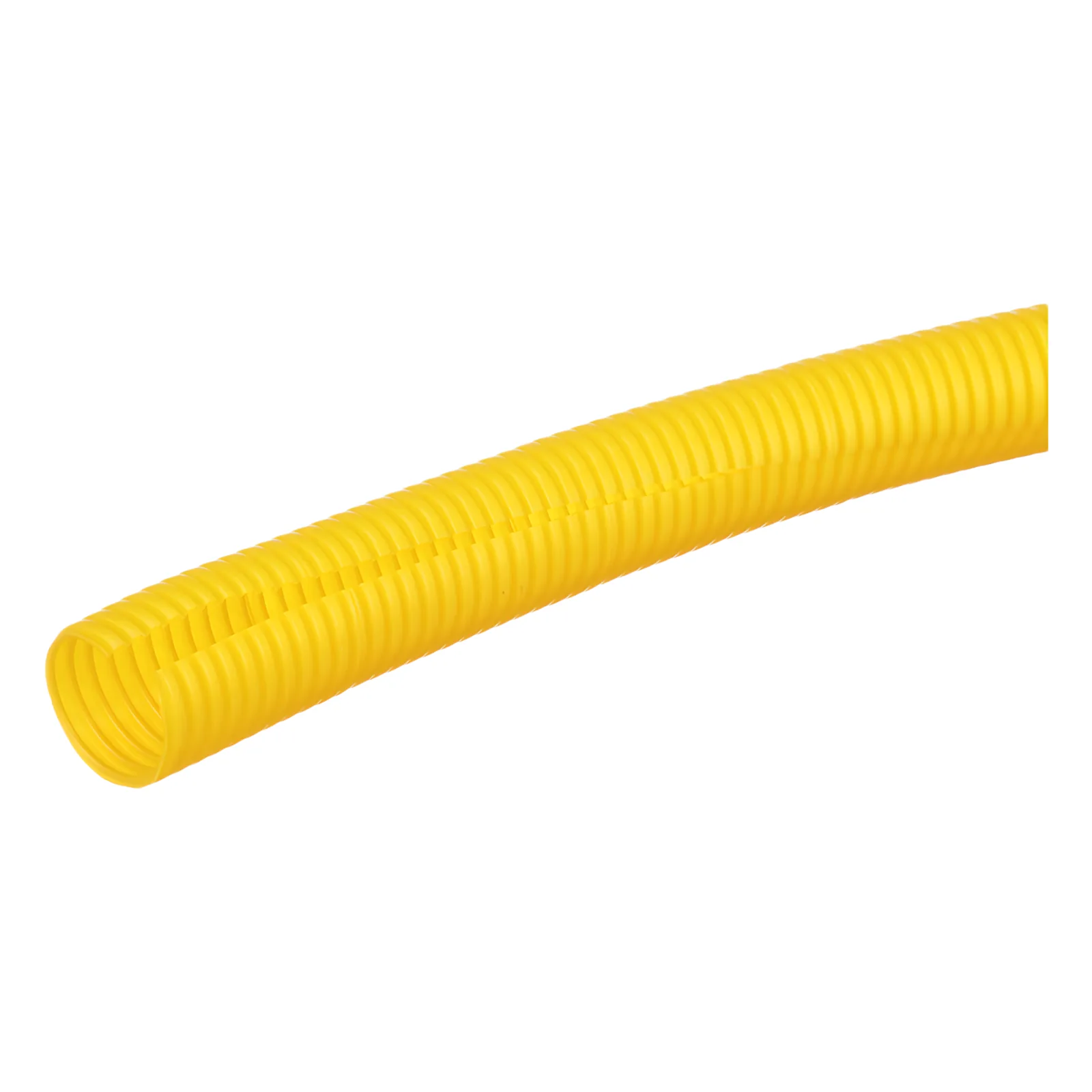 Tubo Corrugado Abierto Fiberrunner, para Protección de Cables, 1.50 in (38.1 mm) de Diámetro, 3.1 m de Largo, Color Amarillo