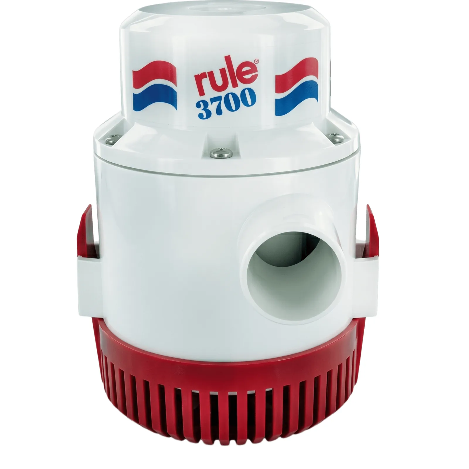 Bomba de Achique Sumergible Rule 16A / 3,700 GPH / 24V CD / Motor de Alta Eficiencia / Ejes de Acero Inoxidable / Protección Térmica TCO / Certificación CE e ISO 8849