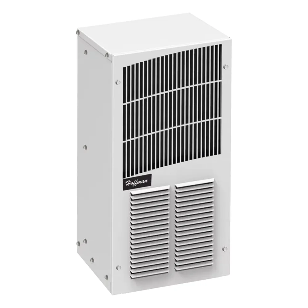 Aire Acondicionado Compacto Para Exterior, Uso en Gabinetes de Telecomunicaciones de Grado Industrial, Frío T20, 2000 BTU, 115 Vca, de Acero, Color Gris