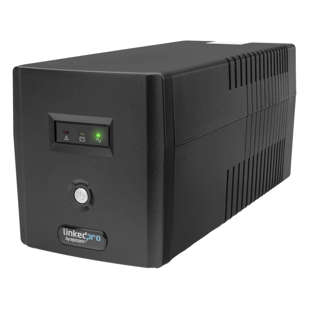UPS 1000VA/600 W Línea Interactiva 120Vca / 8 tomas 5-15R (6 Respaldadas) / Regulación de Voltaje / Protección RJ45