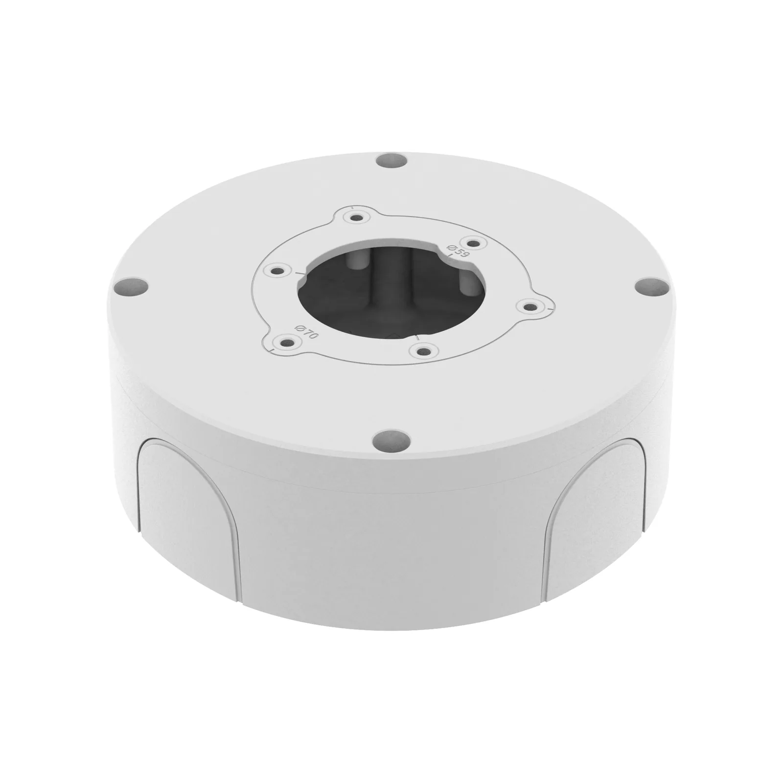 Caja de Conexión para Cámara Bullet Wisenet QNO-C8083R / QNO-C9083R