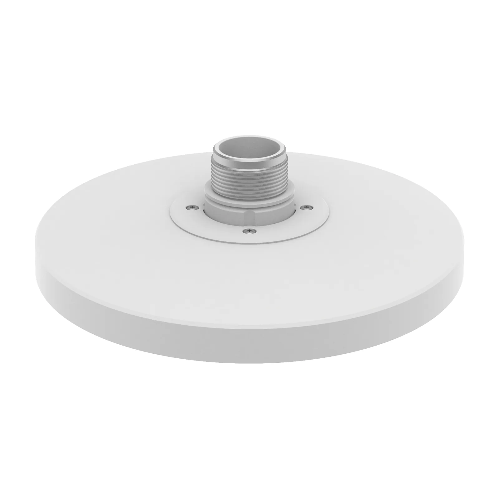 Adaptador tipo plato para Cámara Multisensor serie P necesario para usar accesorios de pared o techo, verificar lista de compatibilidad
