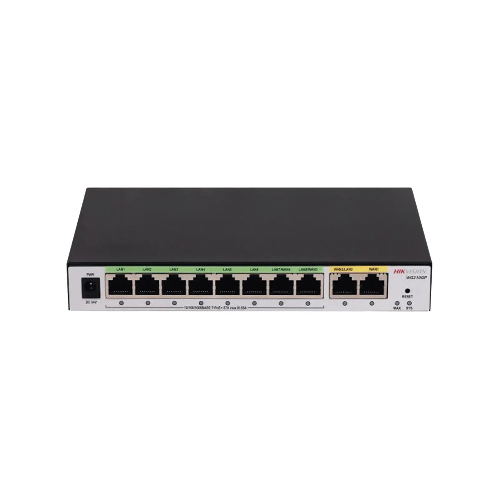 Router Gigabit PoE+ / Ideal para Access Point (AP) / 8 Puertos Gigabit PoE+ / 2 Puertos WAN / Hasta 200 clientes