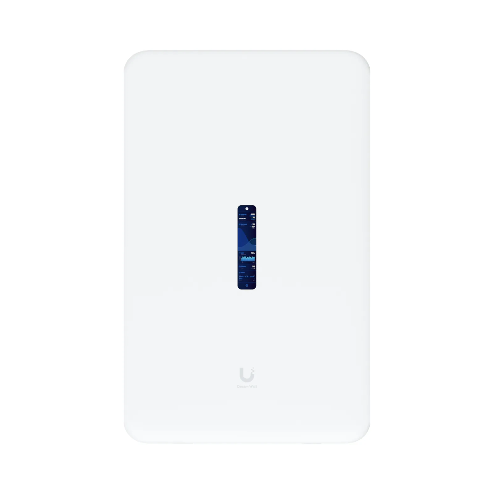 Dream Wall Cloud Gateway 10G Diseñado para Montaje en Pared con WiFi 6 Integrado, Switch PoE de Alta Potencia y Compatibilidad Total con Aplicaciones UniFi