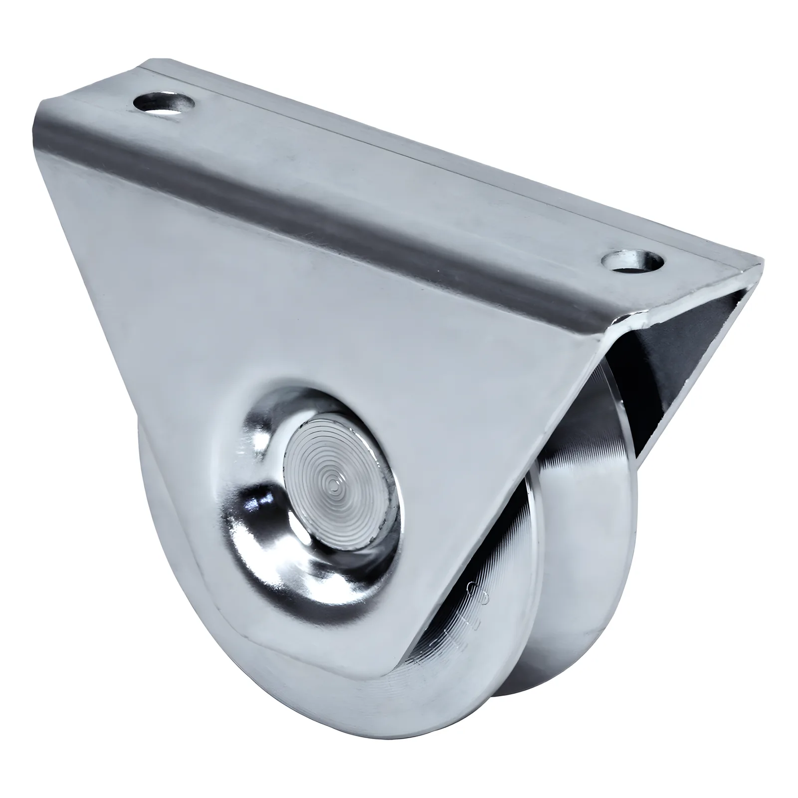 (325V-100) Rueda de 10 cm / Con Capacidad Para Puertas de Hasta 220 Kg / Para Montaje en Superficie / Canal Tipo "V"