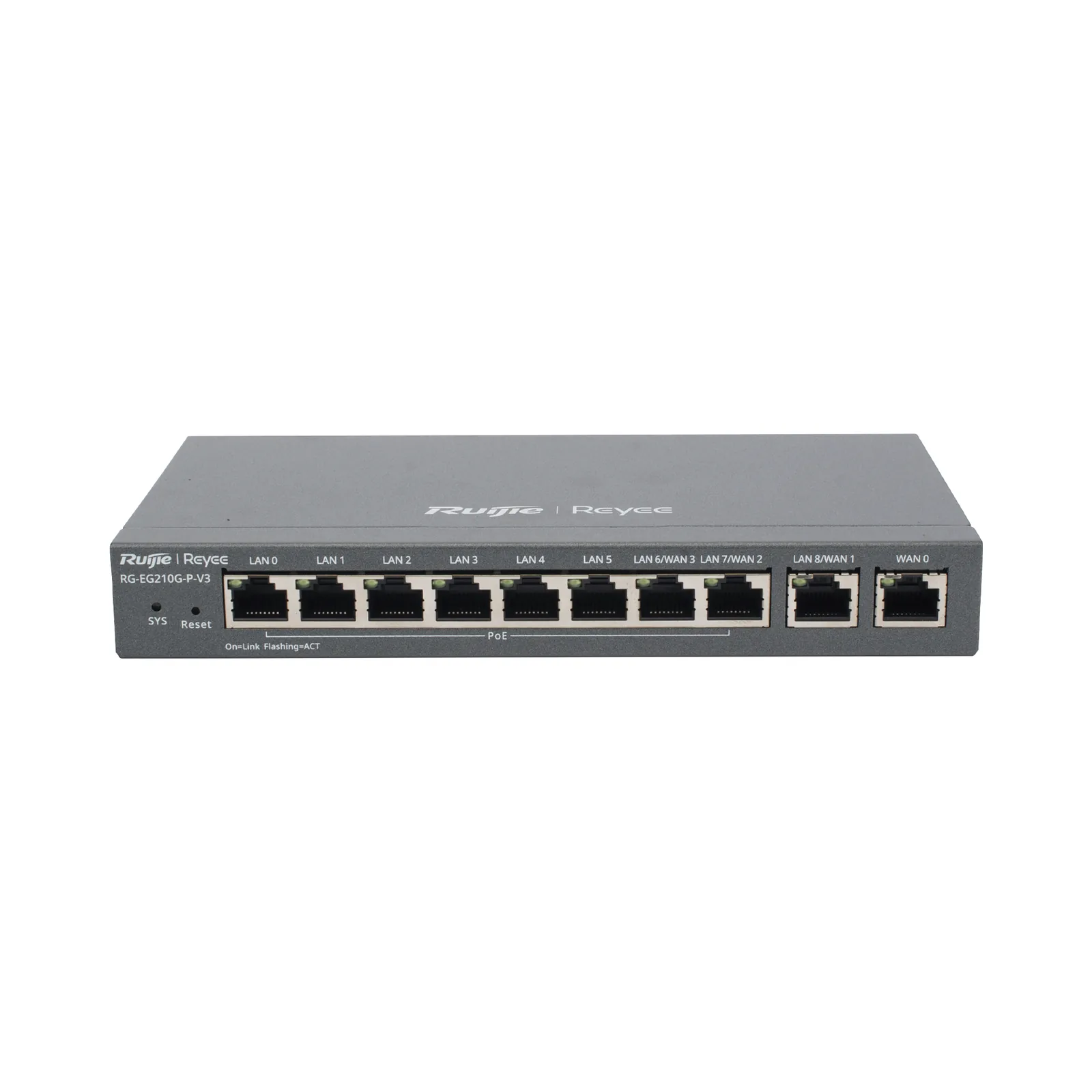 Router Balanceador con Función SD-WAN, PoE+ hasta 110 Watts, Hasta 4 Servicios de Internet y hasta 200 clientes con desempeño de 1 Gbps