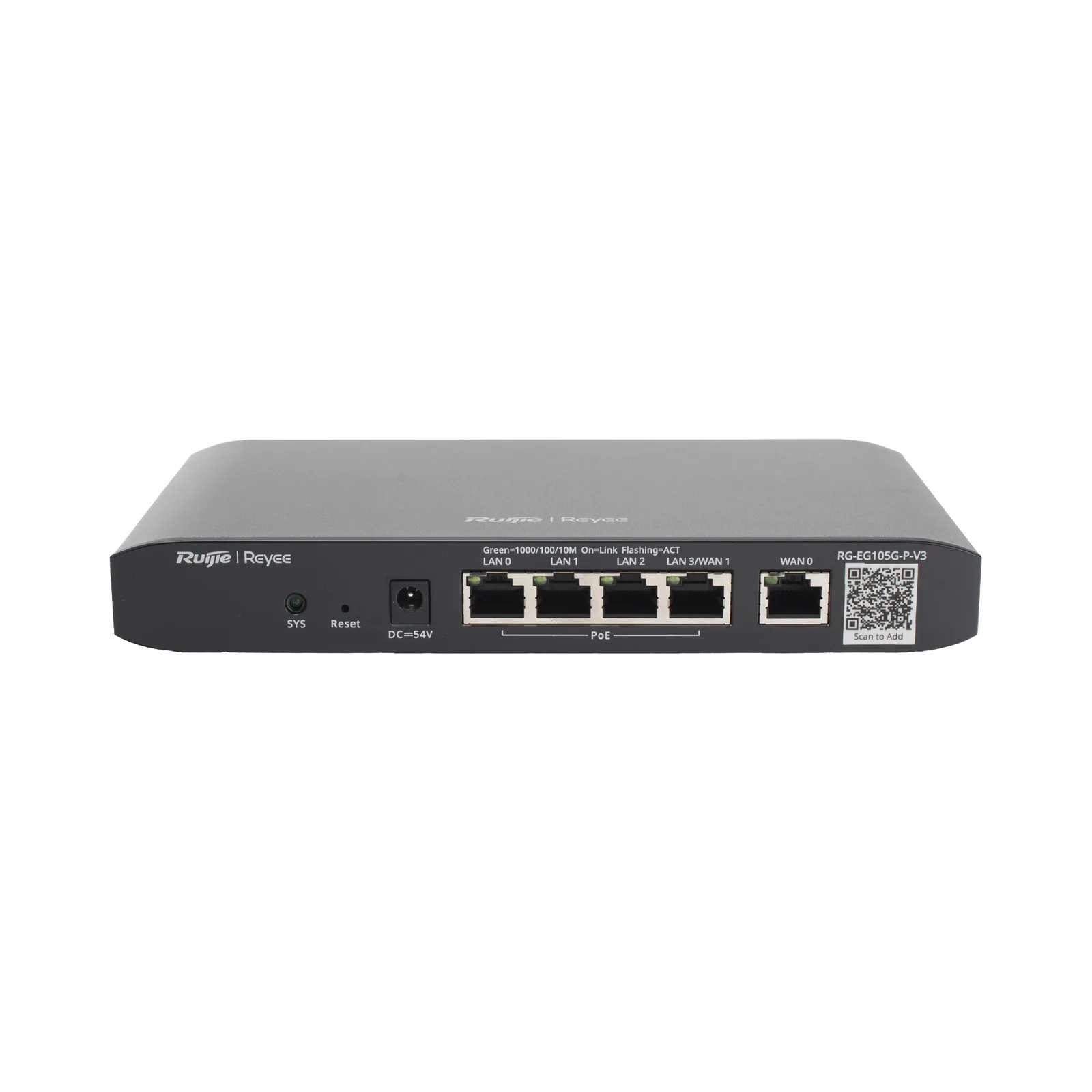 Router Balanceador con Función SD-WAN, PoE+ hasta 54 Watts, Hasta 2 Servicios de Internet y hasta 100 clientes con desempeño de 600 Mbps