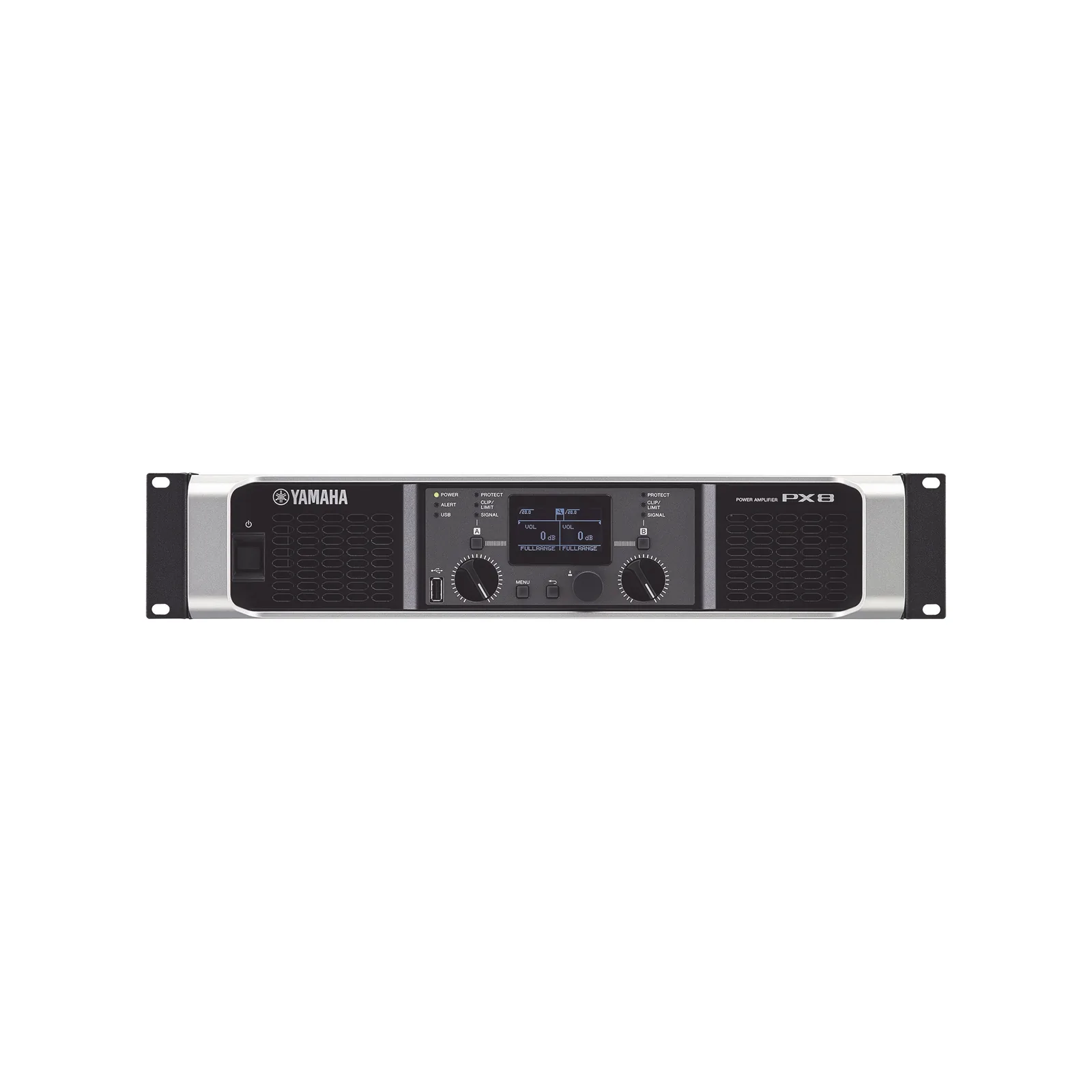 Amplificador de audio Clase D | 800 W x 2 a 8&Omega; | 1050 W x 2 a 4&Omega;. | Baja Impedancia | Procesamiento Inteligente