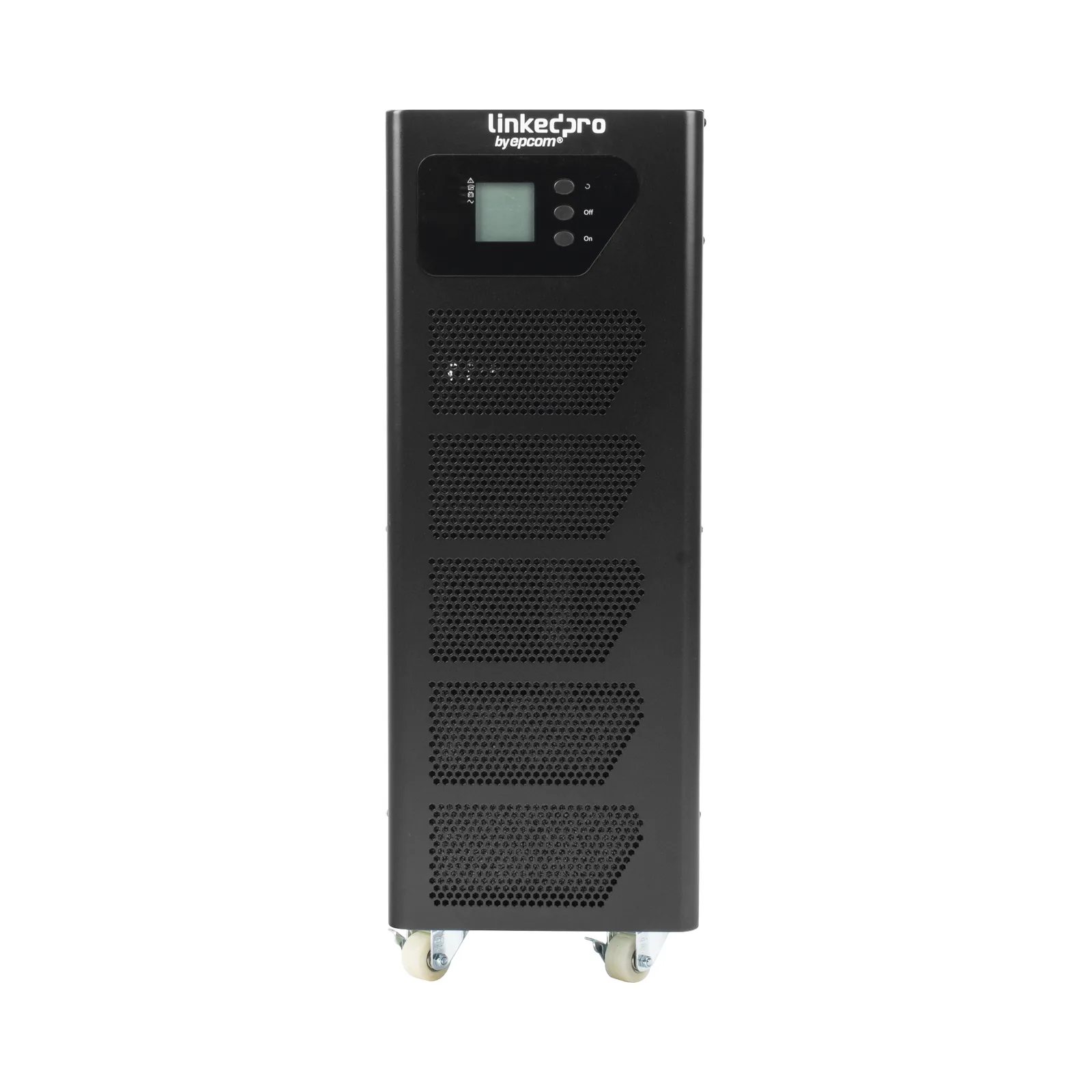 UPS Tipo Torre de 10KVA / Online Doble Conversión / Salida Fase Dividida 220V o 2 x 120V / Paralelismo hasta 4 Unidades / Pantalla LCD Táctil 7" / Onda Senoidal Pura