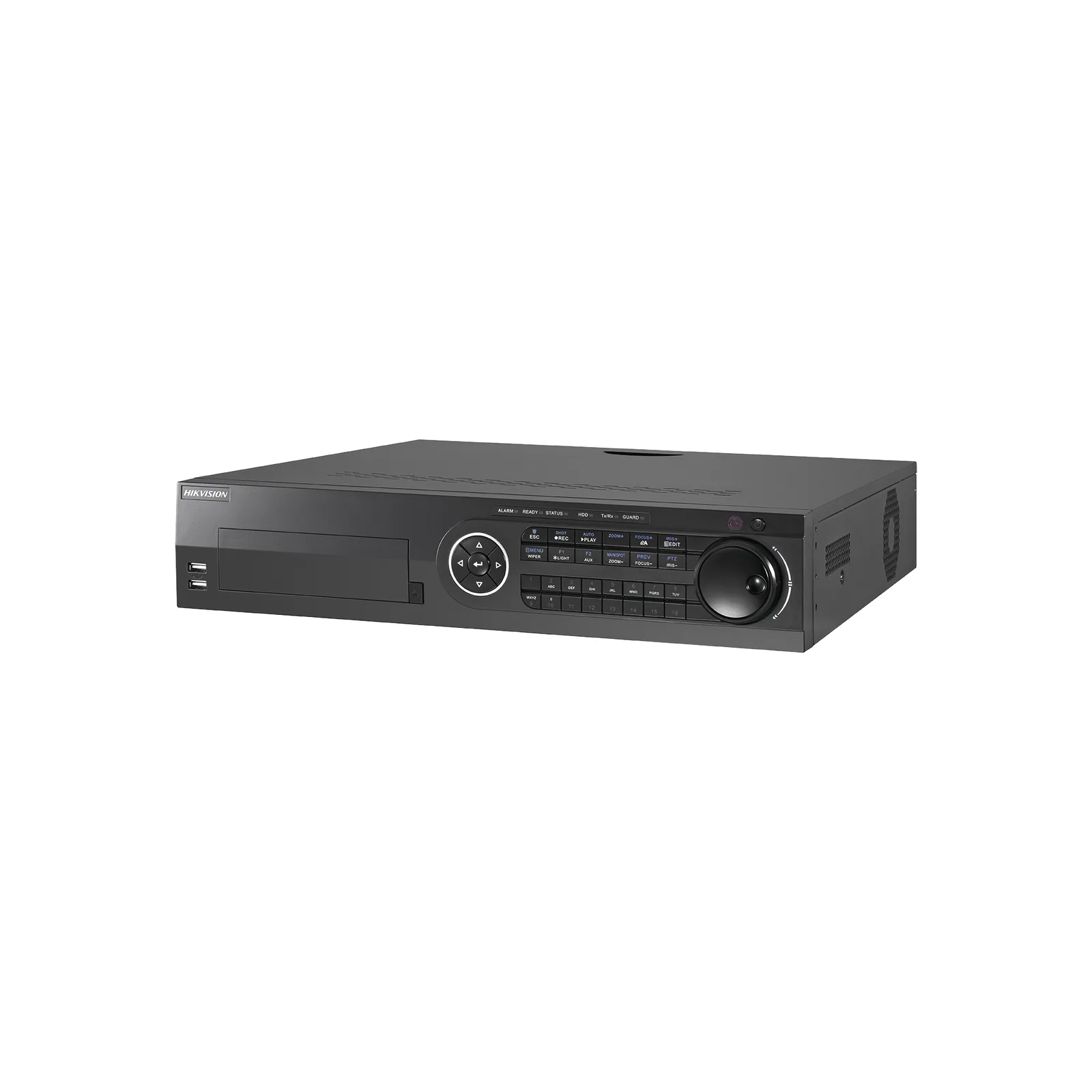 DVR 16 Canales TurboHD + 8 Canales IP / 3K / 5 Megapixel / 8 Bahías de Disco Duro / 16 Entradas de Audio Fisicas (Microfono por Separado) / Audio por coaxitron / Acusense / 16 Entradas de Alarma / POS / H.265+