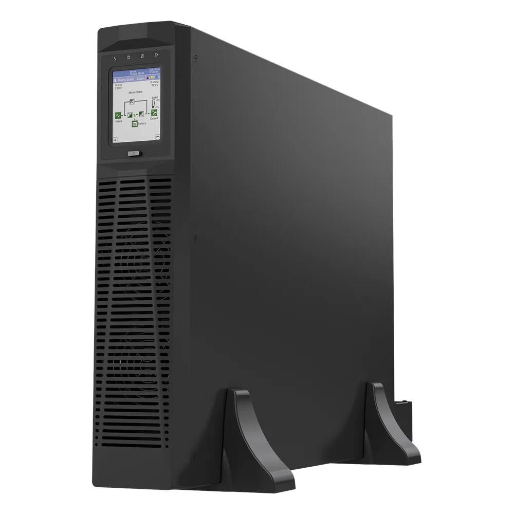 UPS Rack-Torre 6KVA / 5.4kW Entrada s 220VCA, Salida 220VCA (Fase Única), 2 Unidades Rack, Equipo de Largo Tiempo de Operación con Respaldo