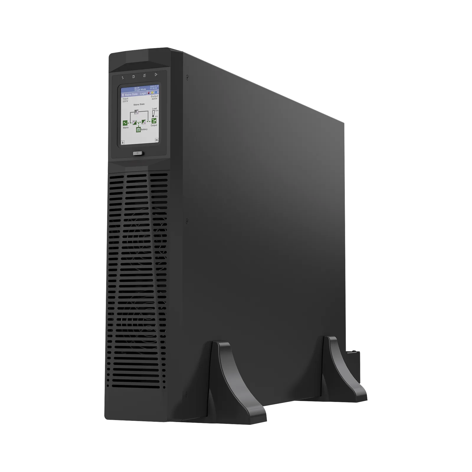 UPS de 10 kVA, Online Doble Conversión, 200 - 240 Vac de Entrada, Fase Única, Sin Baterías con Kit de Cables de Conexión de Baterías