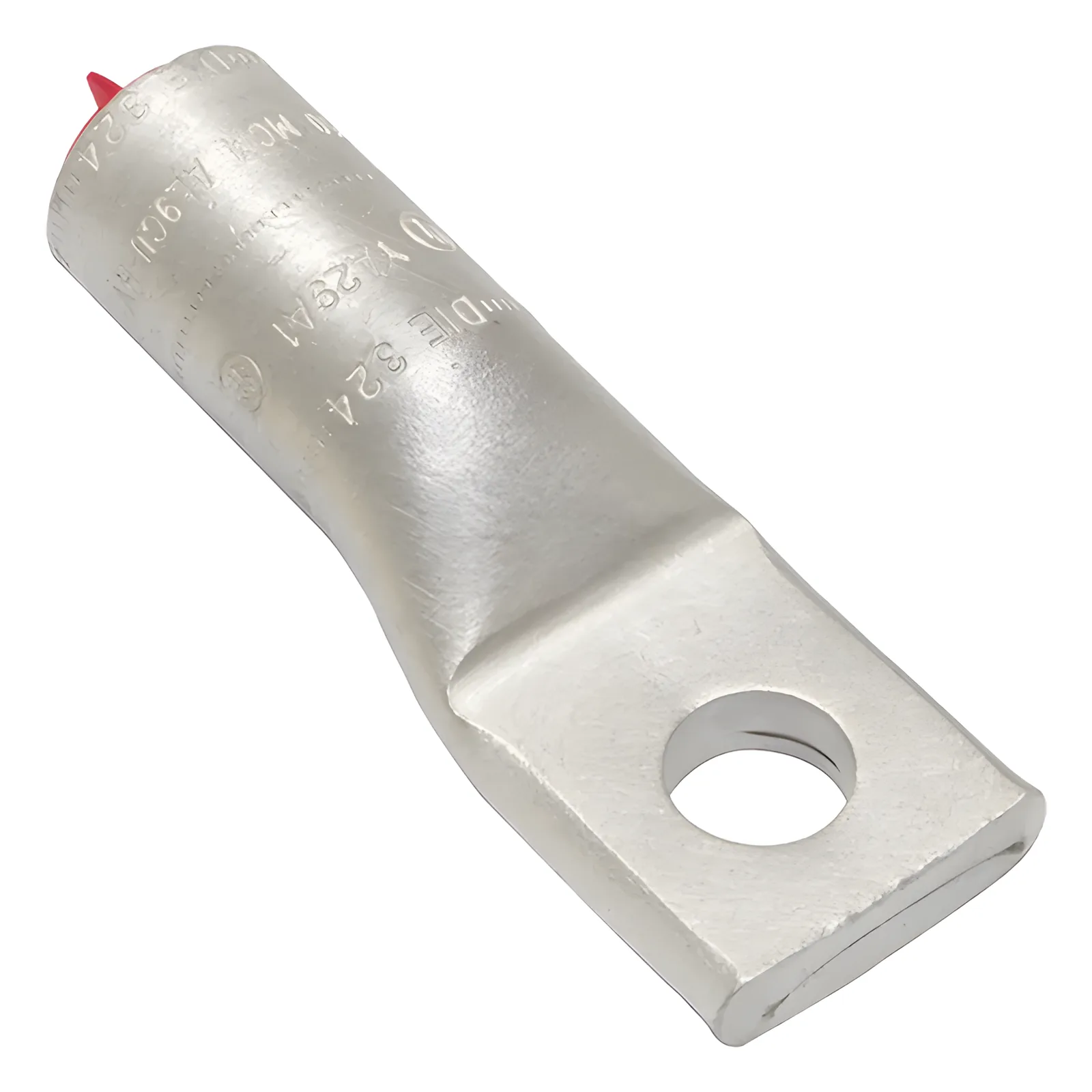 Zapata de Compresión de Aluminio para usarse para conductores de Cu y Al para Tornillo 1/2 " y Calibre 250 KCMIL.