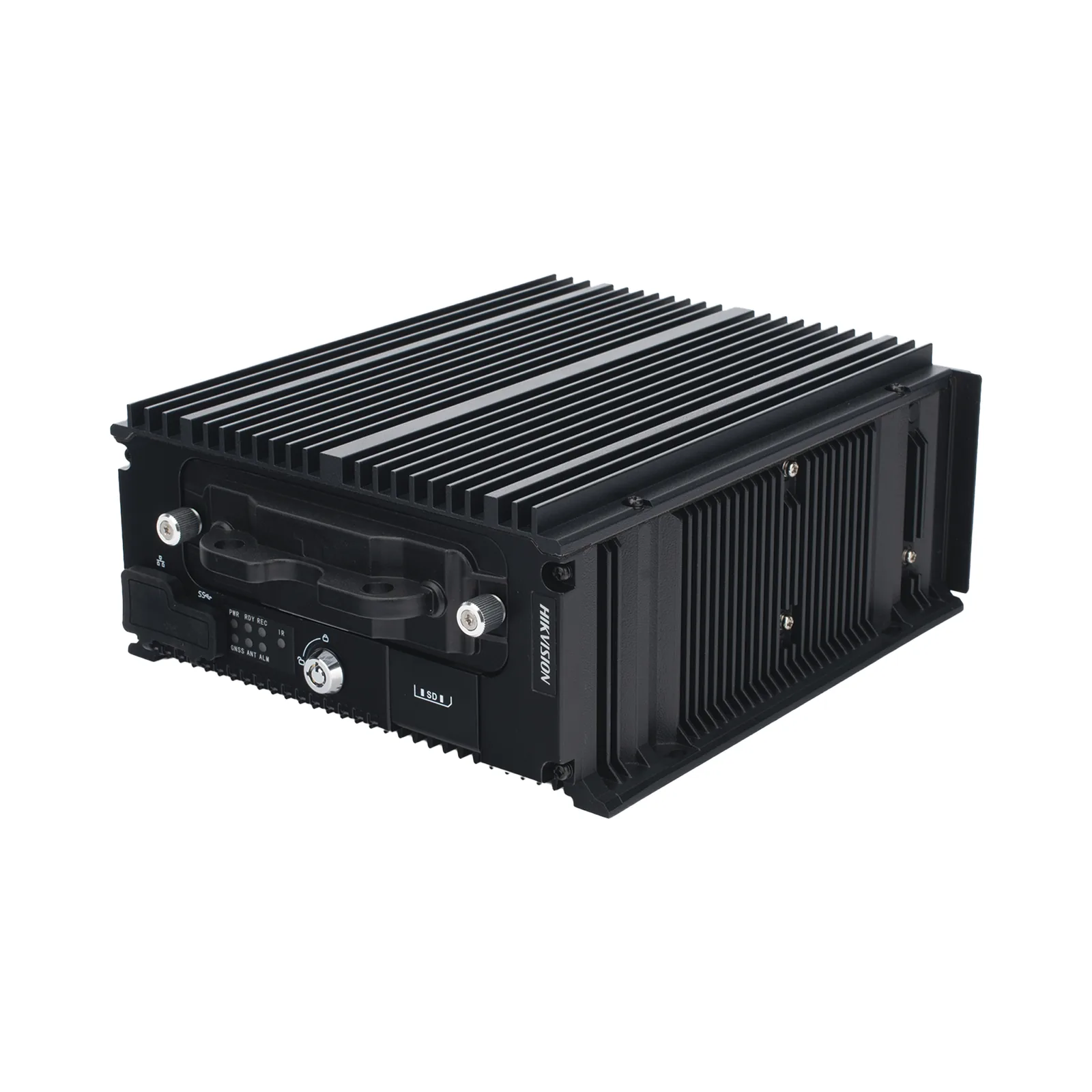 DVR Hibrido Móvil 1080p / 4 Canales TURBO + 8 Canales IP / Soporta 4G / WiFi / GPS / Sensor G / Soporta 2 Memorias SD / Alarmas I/O / Salida de Video