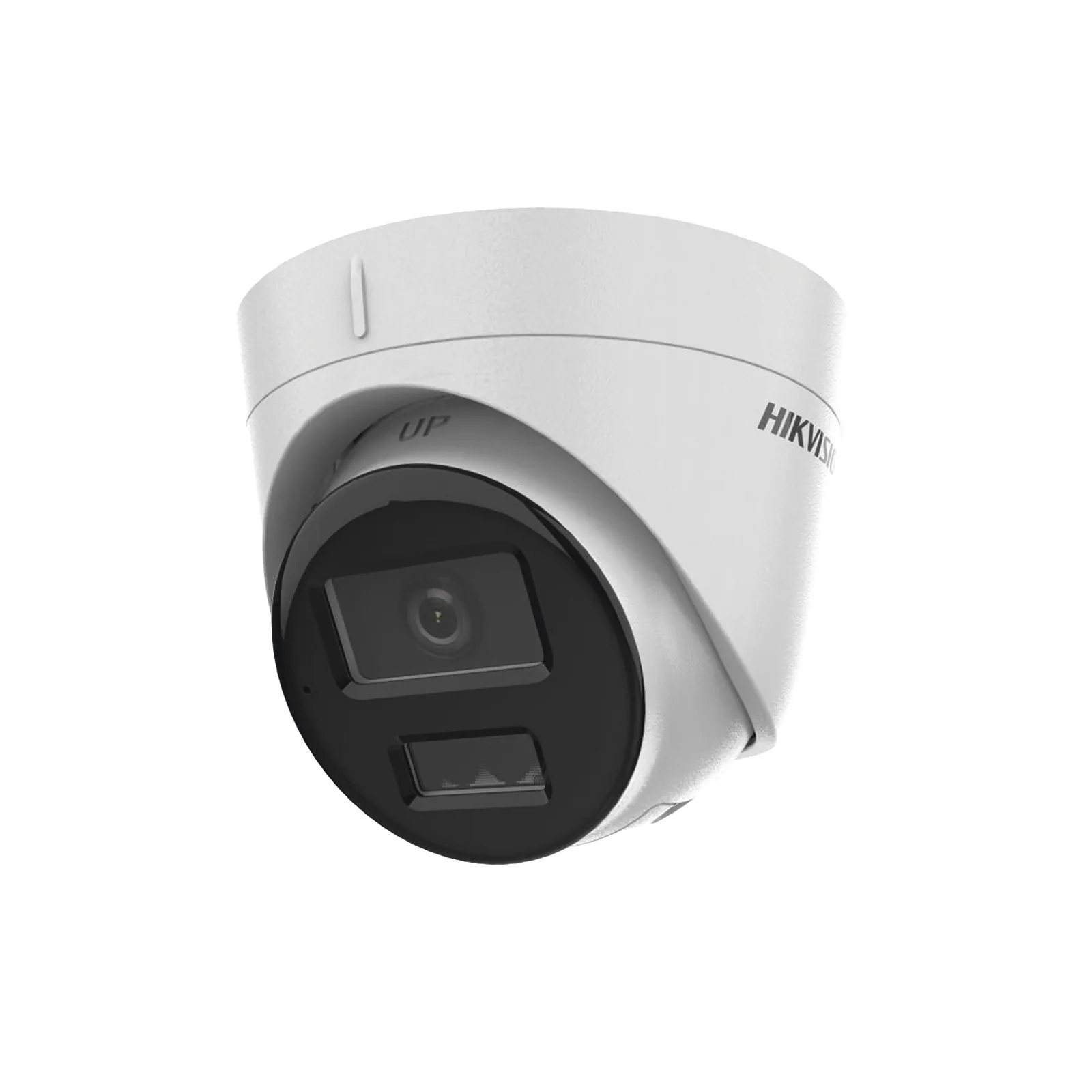 [Dual Light] Turret IP 2 Megapixel / Lente 2.8 mm / 30 mts IR + 30 mts Luz Blanca / Micrófono Integrado / ACUSENSE Lite / Exterior IP67 / H.265 / PoE / ONVIF / Micro SD