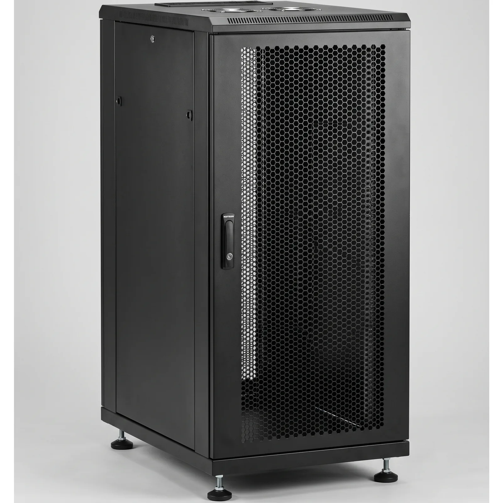 Gabinete de Telecomunicaciones ProLine S1 24 UR 600 mm de Ancho, 900 mm de Profundidad, Color Negro