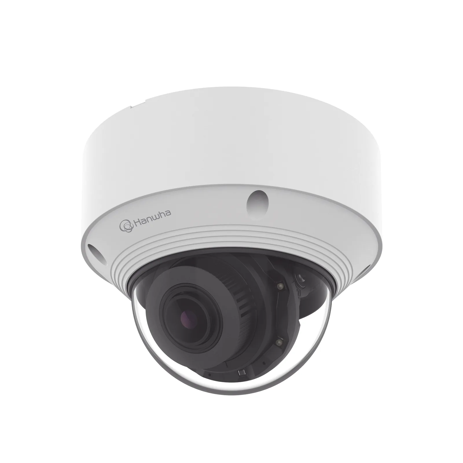 Cámara IP Tipo domo Antivandálica 5 Megapíxel / Lente Varifocal 3.2 - 10mm / IR 30M / WDR 120db / IP66 / H.265 & WiseStream / Inteligencia Artificial Deteccion de Personas y vehiculos