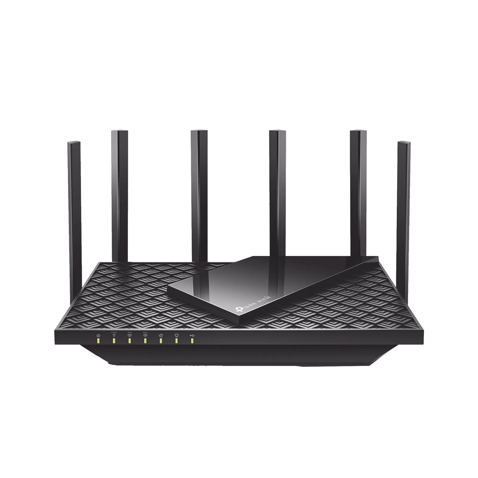 Router Triple Banda WiFi 6E / AX5400 MU-MIMO / 1 Puerto WAN 1 10/100/1000 Mbps / 4 Puertos LAN 10/100/1000 Mbps / 1 puerto USB 3.0 / 6 antenas de alta ganancia / OneMesh ™