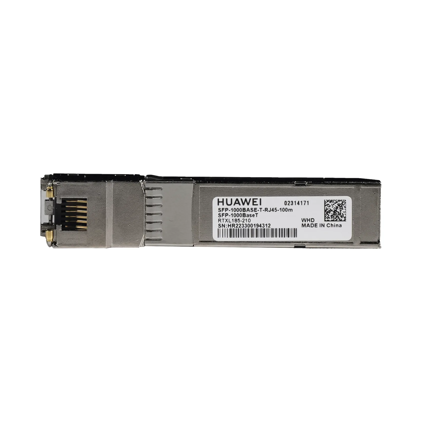 Transceptor de SFP a RJ45 / Negociación de 10/100/1000Mbps / Conector RJ45 / Distancia de hasta 100m