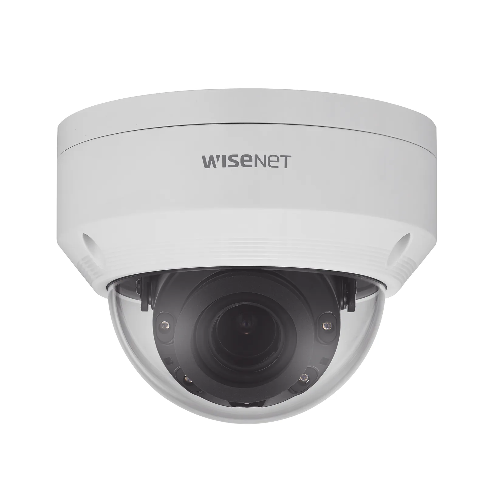 Cámara IP Tipo Domo Antivandálico 2 Megapíxel / Lente 3.3 a 10.3mm / IR 30M / WDR 120db / IP66 / IK10 / H.265 & WiseStream