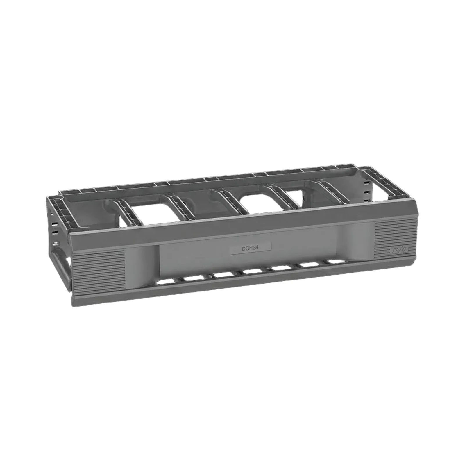 Organizador de Cables Horizontal CableTek, Sencillo (Solo Frontal), Para Rack de 19in, 2 UR