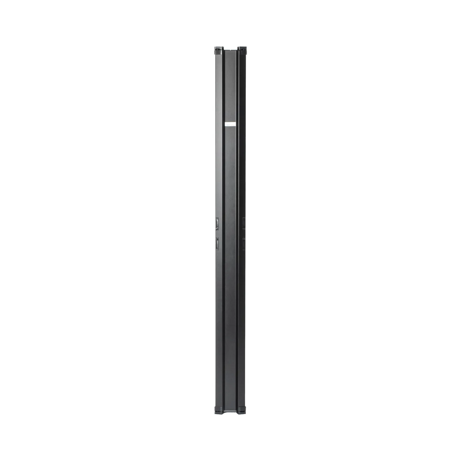 Organizador Vertical CableTek, Doble (Frontal y Posterior), Para Rack Abierto de 45 Unidades, 6 in de Ancho, Color Negro