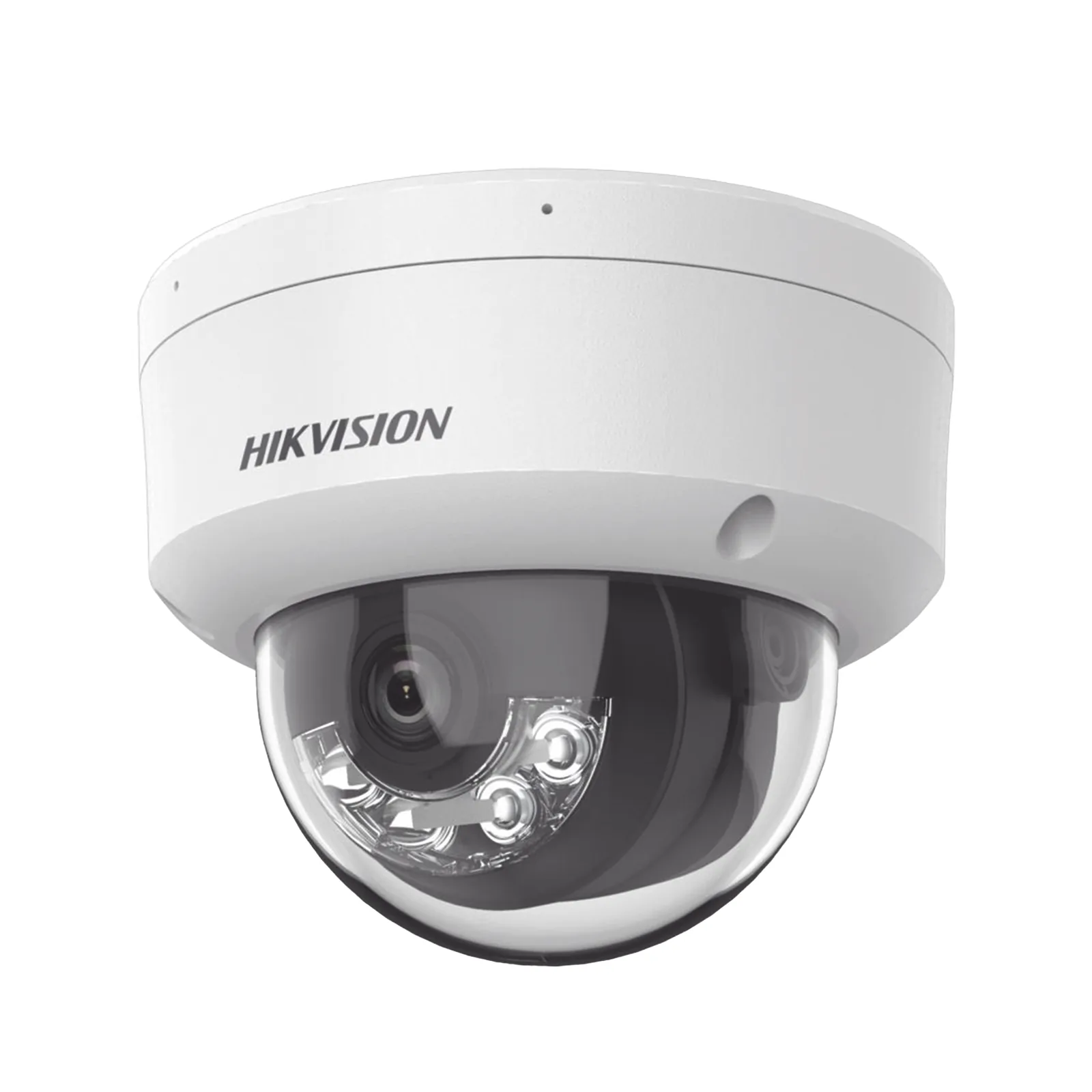 [Dual Light + 2 Micrófonos Integrados] Domo IP 2 Megapixel / Lente 2.8 mm / 30 mts Luz Blanca + 30 mts IR / ACUSENSE / Exterior IP67 / IK10 / WDR 120 dB / PoE / ONVIF / Micro SD / Metal / ACUSEEK