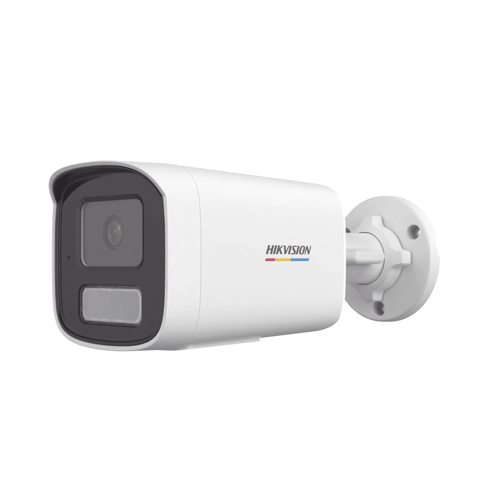 [Dual Light + ColorVu] Bala IP 2 Megapixel / Lente 4 mm / 50 mts IR + 50 mts Luz Blanca / Micrófono Integrado / ACUSENSE Lite / Exterior IP67 / dWDR / PoE / Micro SD