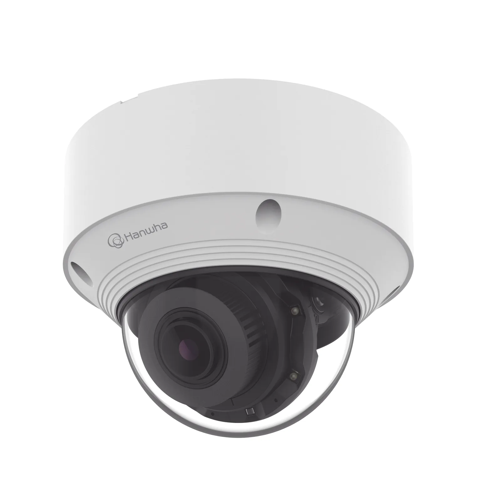 Cámara IP Tipo domo Antivandálica 8 Megapíxel / Lente Varifocal 3.2 - 10mm / IR 30M / WDR 120db / IP66 / H.265 & WiseStream / Inteligencia Artificial Deteccion de Personas y vehiculos
