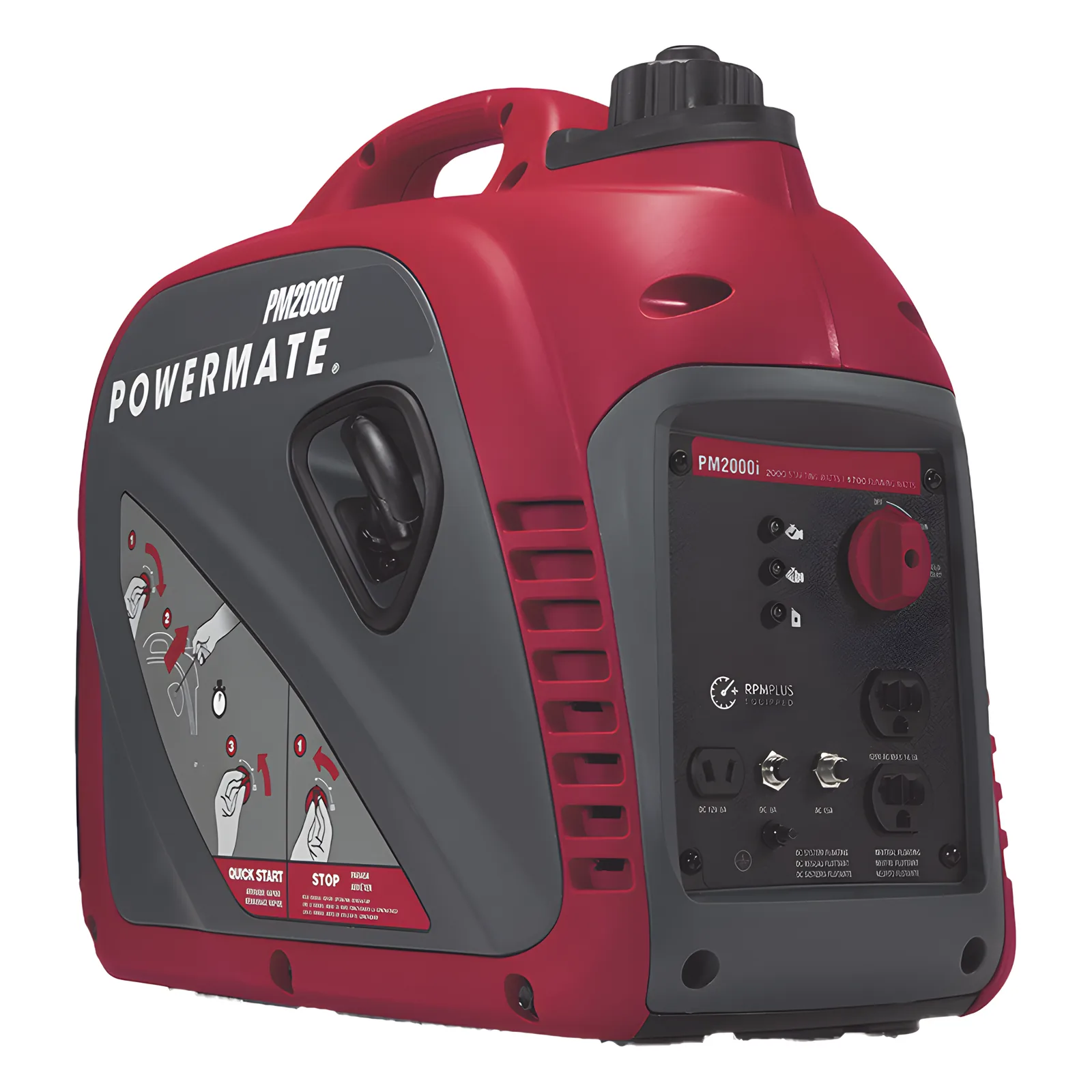Generador Inversor Portátil a Gasolina, 1.7 kW, 120vca , Arranque Manual
