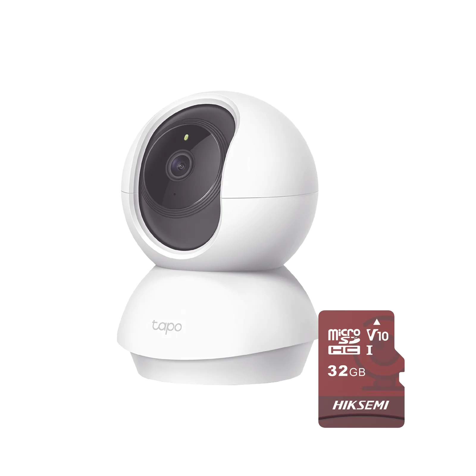 Kit de Cámara IP Wi-Fi / Incluye 1 Pieza Modelo TAPOC200 / 2 Megapixel / Utiliza La App Tapo / 1 Memoria Micro SD Hiksemi Modelo HS-TF-E1/32G