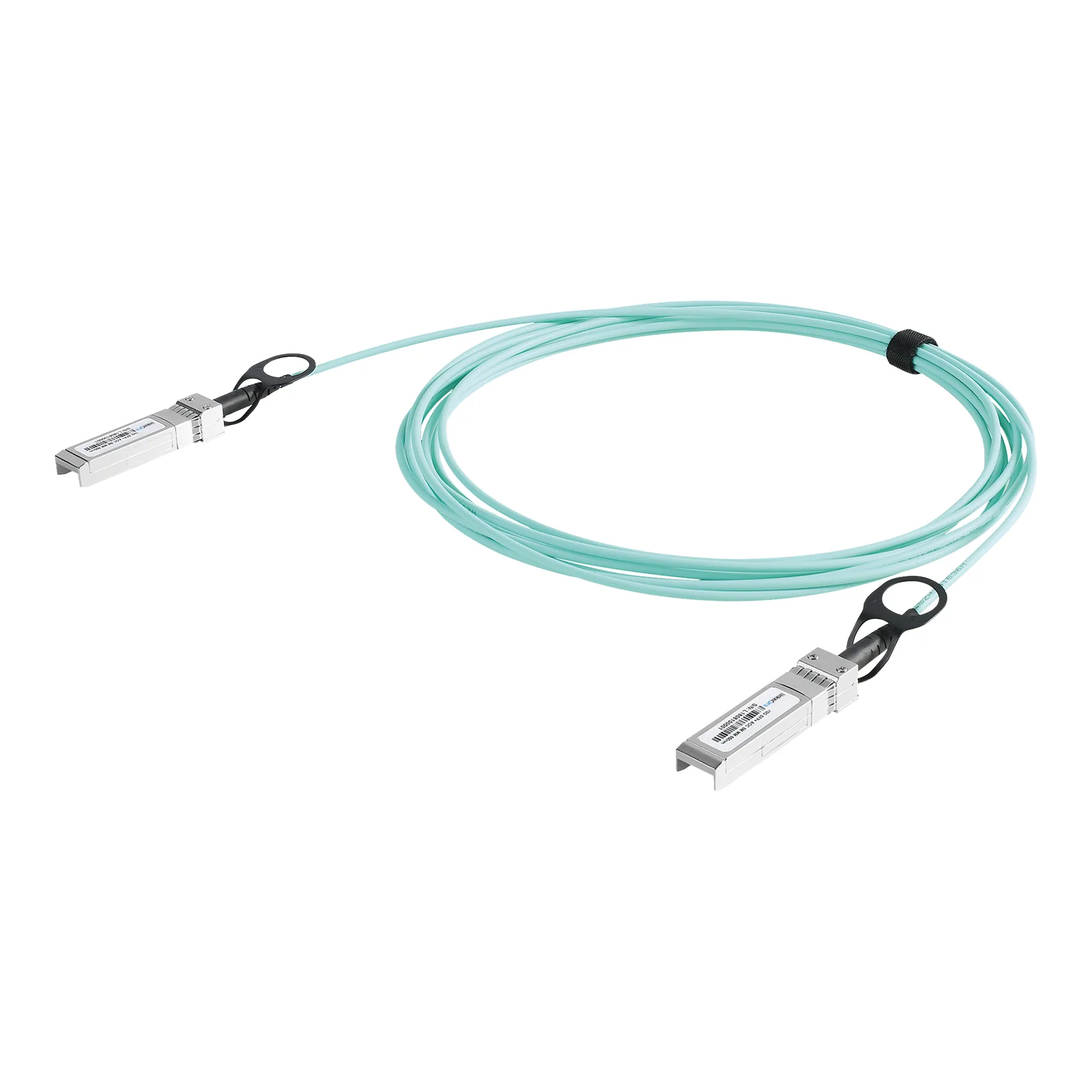 Cable AOC SFP+ de 1&10 Gbps a 1&10 Gbps / Cable de fibra óptica Activo / Longitud: 5 metros