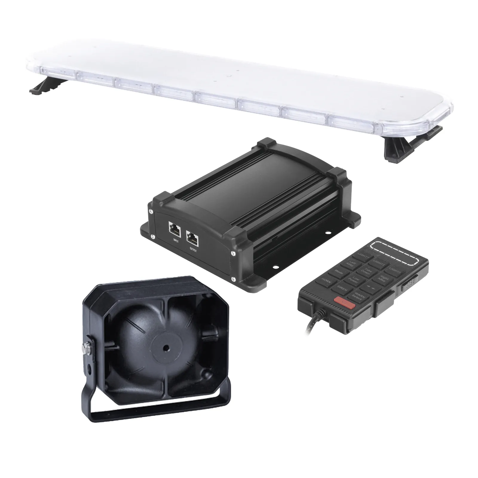 Kit básico para equipamiento de unidades de Seguridad Privada