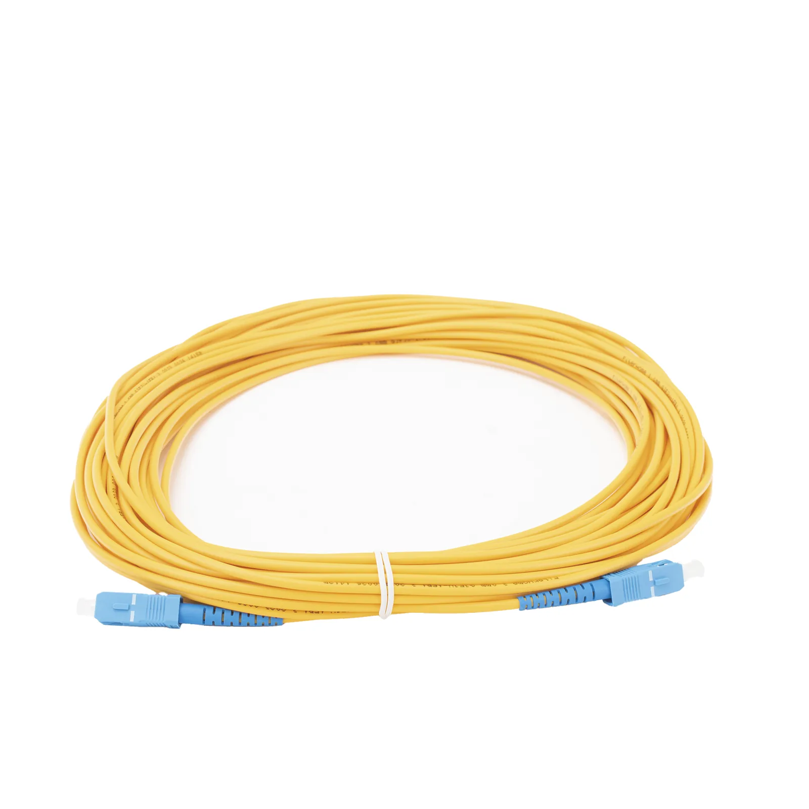Jumper de Fibra Óptica Monomodo SC/UPC-SC/UPC Simplex de 10 Metros (32.81 Pies), 3mm