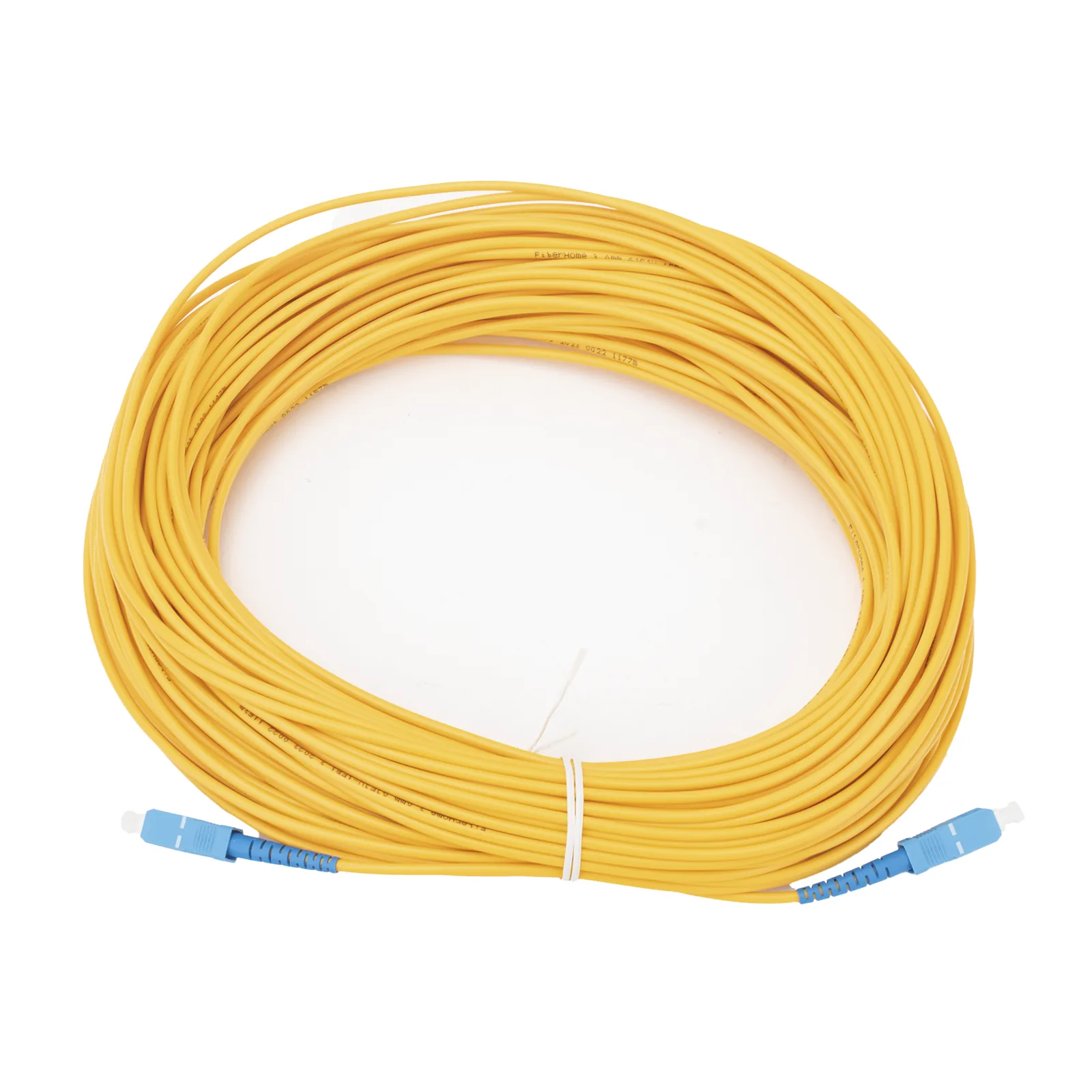 Jumper de Fibra Óptica Monomodo SC/UPC-SC/UPC Simplex de 40 Metros (131.23 Pies), 3mm