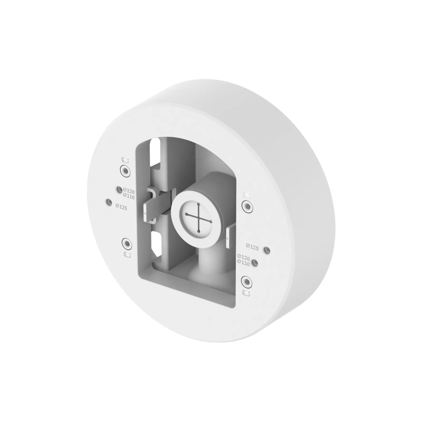 Adaptador de poste compatible con camaras tipo domo Hanwha / verificar compatibilidad