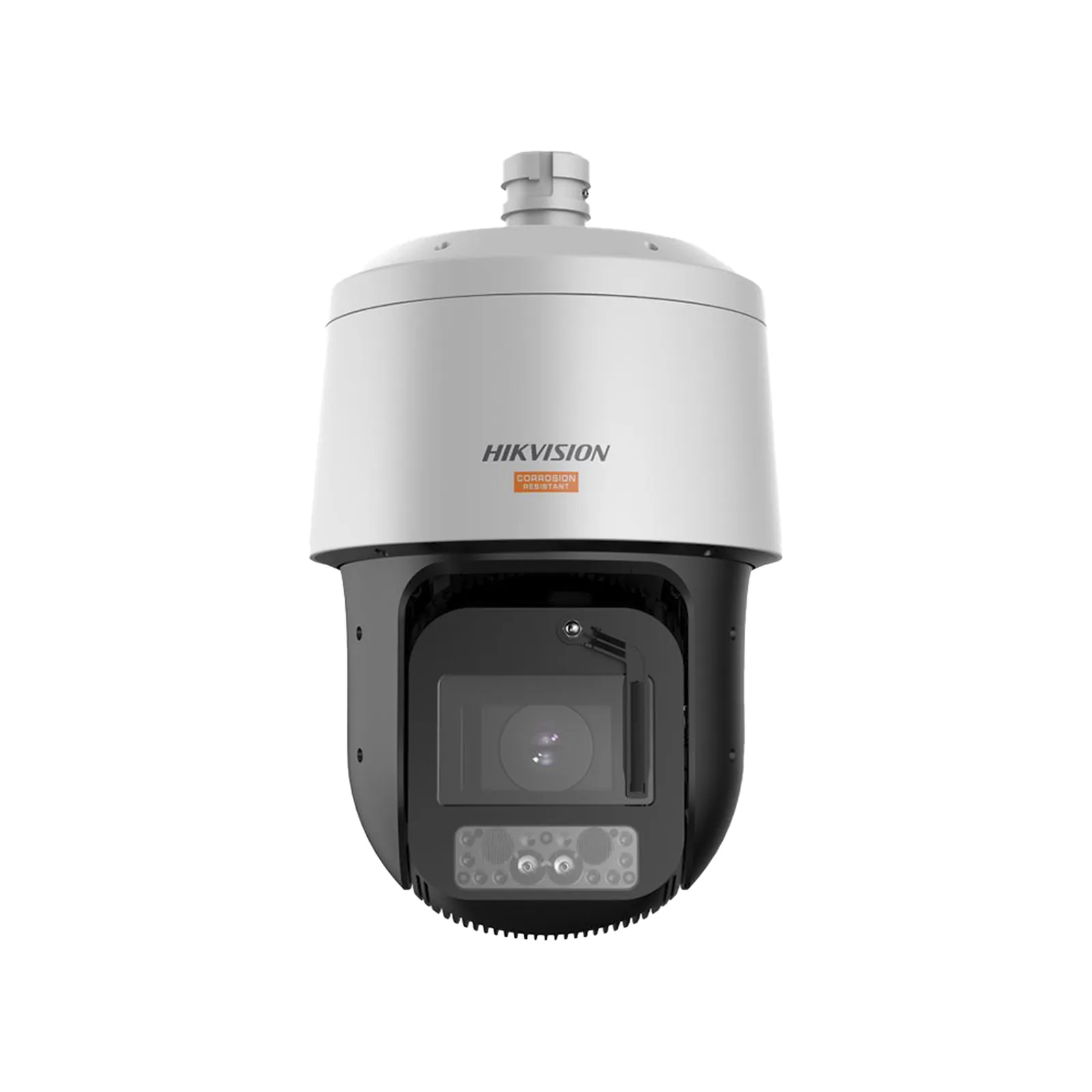 PTZ IP 4 Megapixel / 42X Zoom / Dual Light (500 mts IR / 100 mts Luz Blanca) / Polimero Anticorrosivo (Ideal para Zonas Costeras o Alta Salinidad) / AutoSeguimiento / DARKFIGHTER / EIS / Exterior IP67 / NEMA 4X / C5 / Wiper