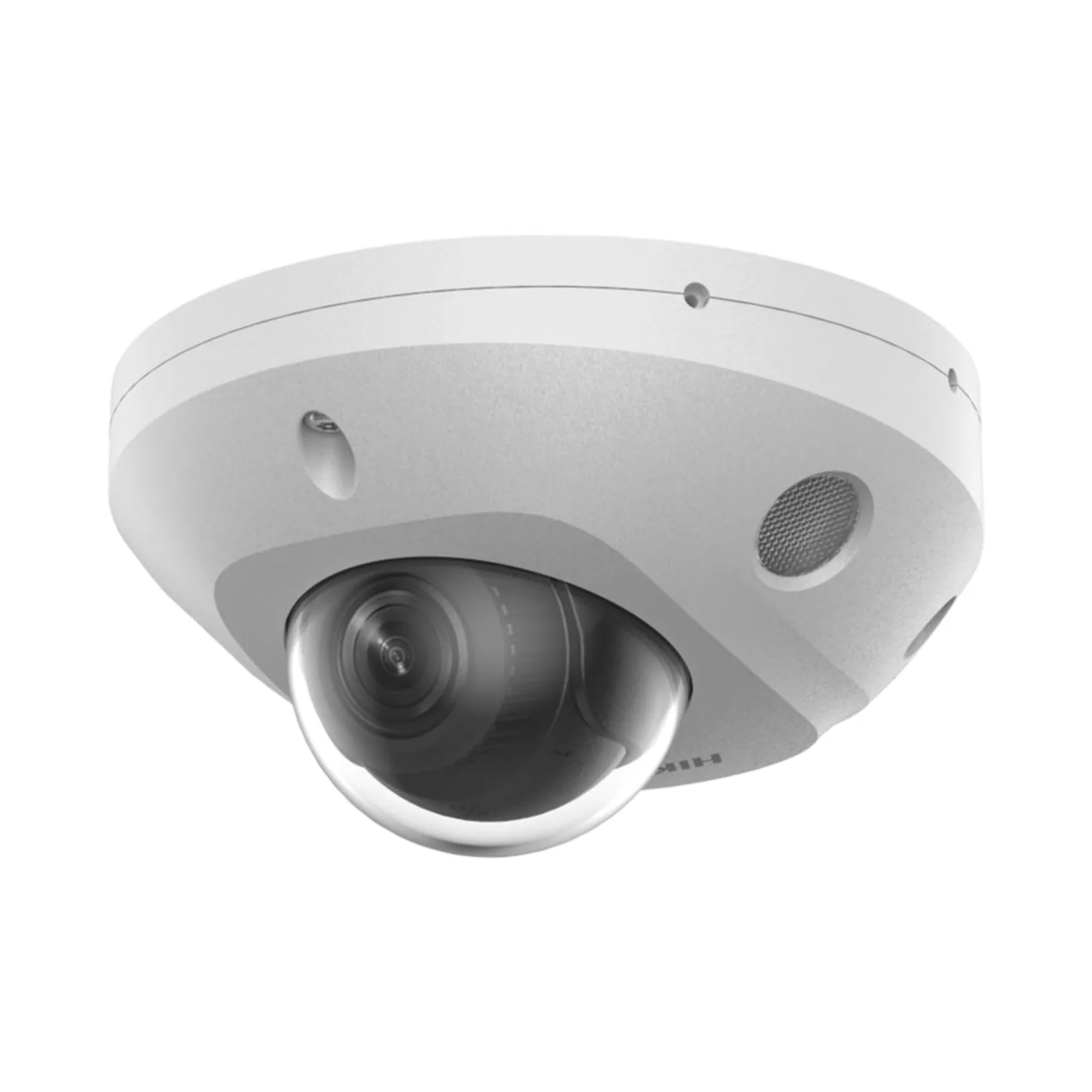 [Dual Light + 2 Micrófonos Integrados] Mini Domo IP 4 Megapixel / Lente 2.8 mm / 30 mts Luz Blanca + 30 mts IR / ACUSENSE / Exterior IP67 / IK08 / WDR 120 dB / PoE / ONVIF / MicroSD / ACUSEEK