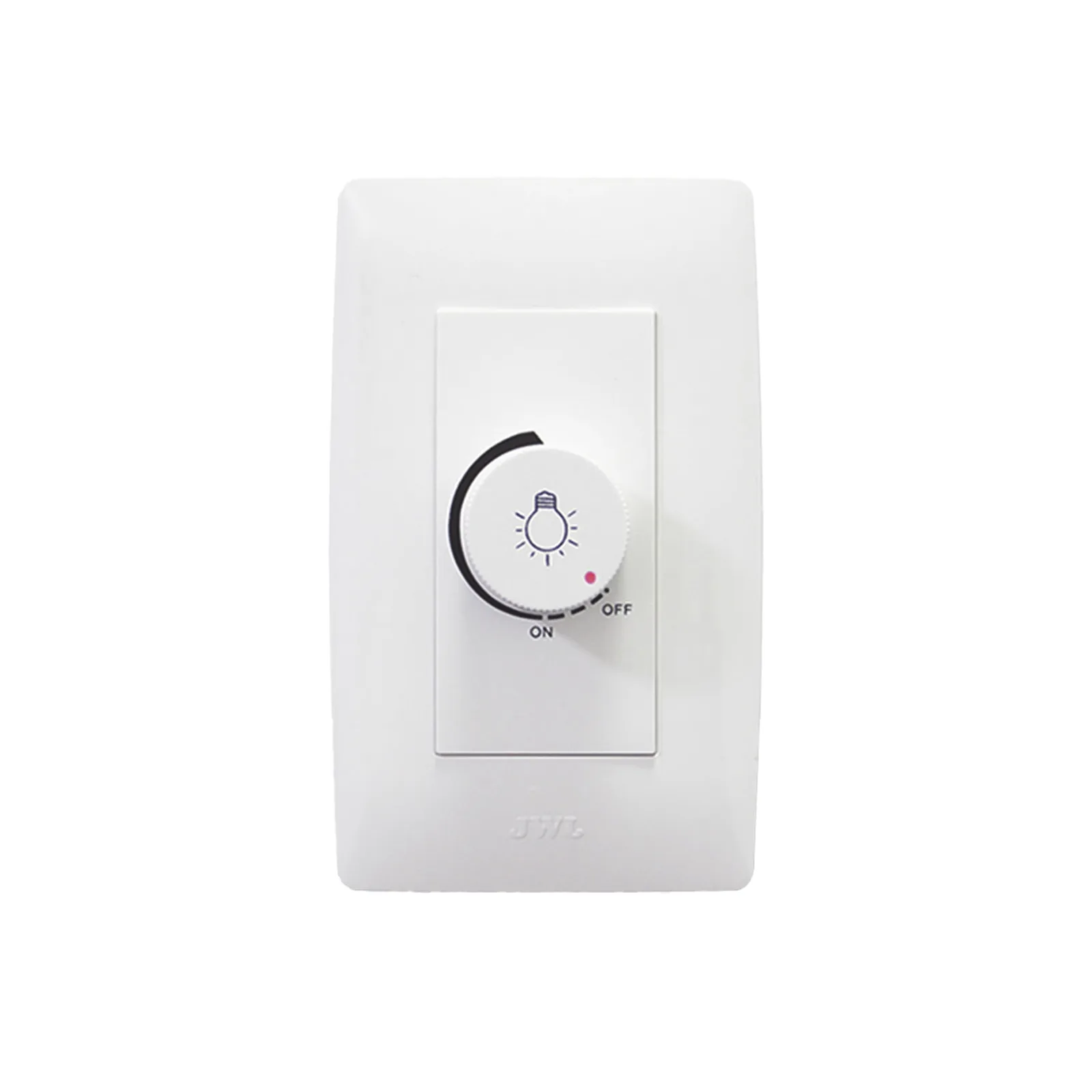 Dimmer Rotativo para Lámpara Incandescentes / 300 W 127 V CA / Color Blanco.