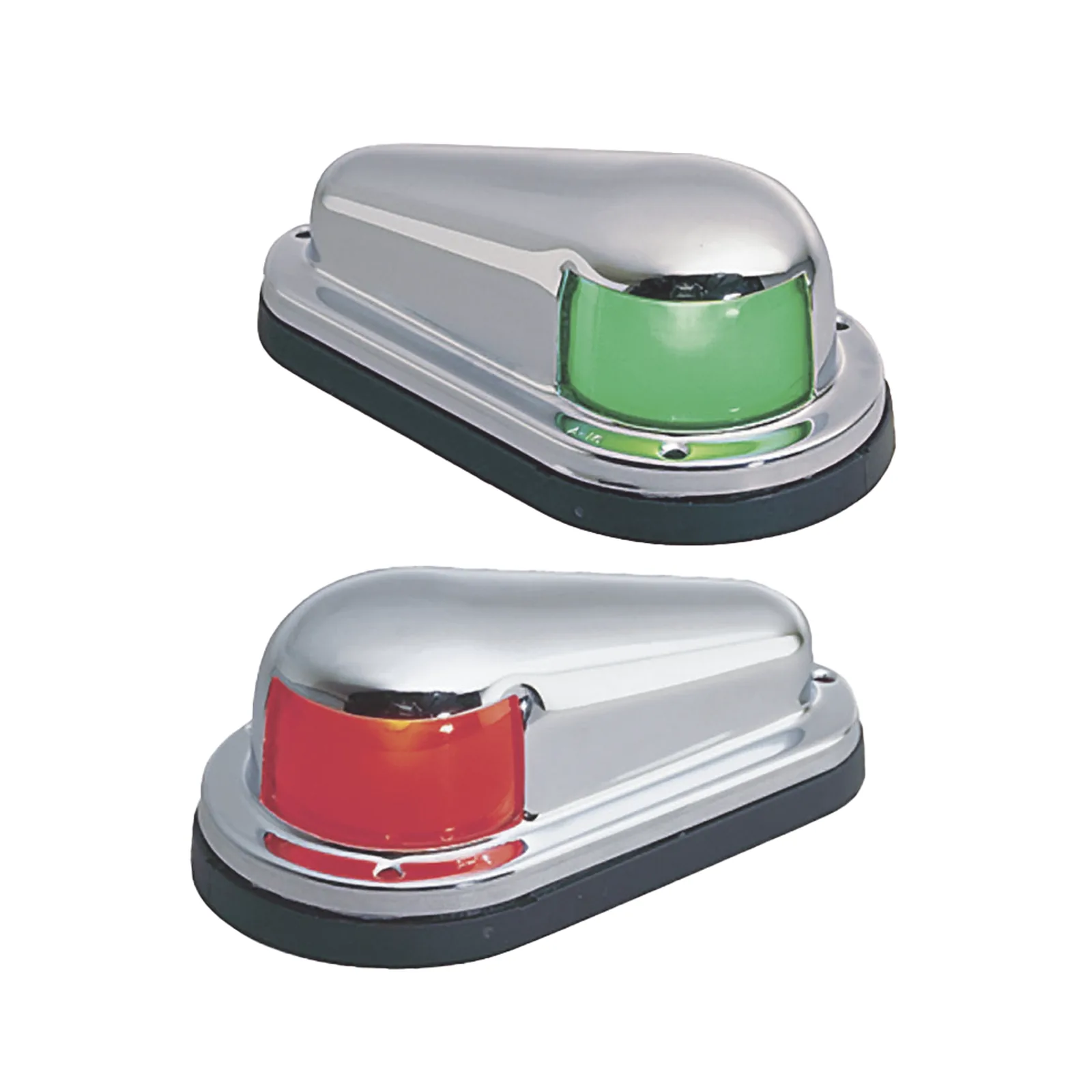 Luz de Navegación, 1 Milla Certificada A-16, Uso de Reemplazo, Embarcaciones a Vela/Motor hasta 12m, Material Latón/Acero Inoxidable, Base Polímero, Acabado Cromado/Pulido, 12V, 10W, Contactos Dorados