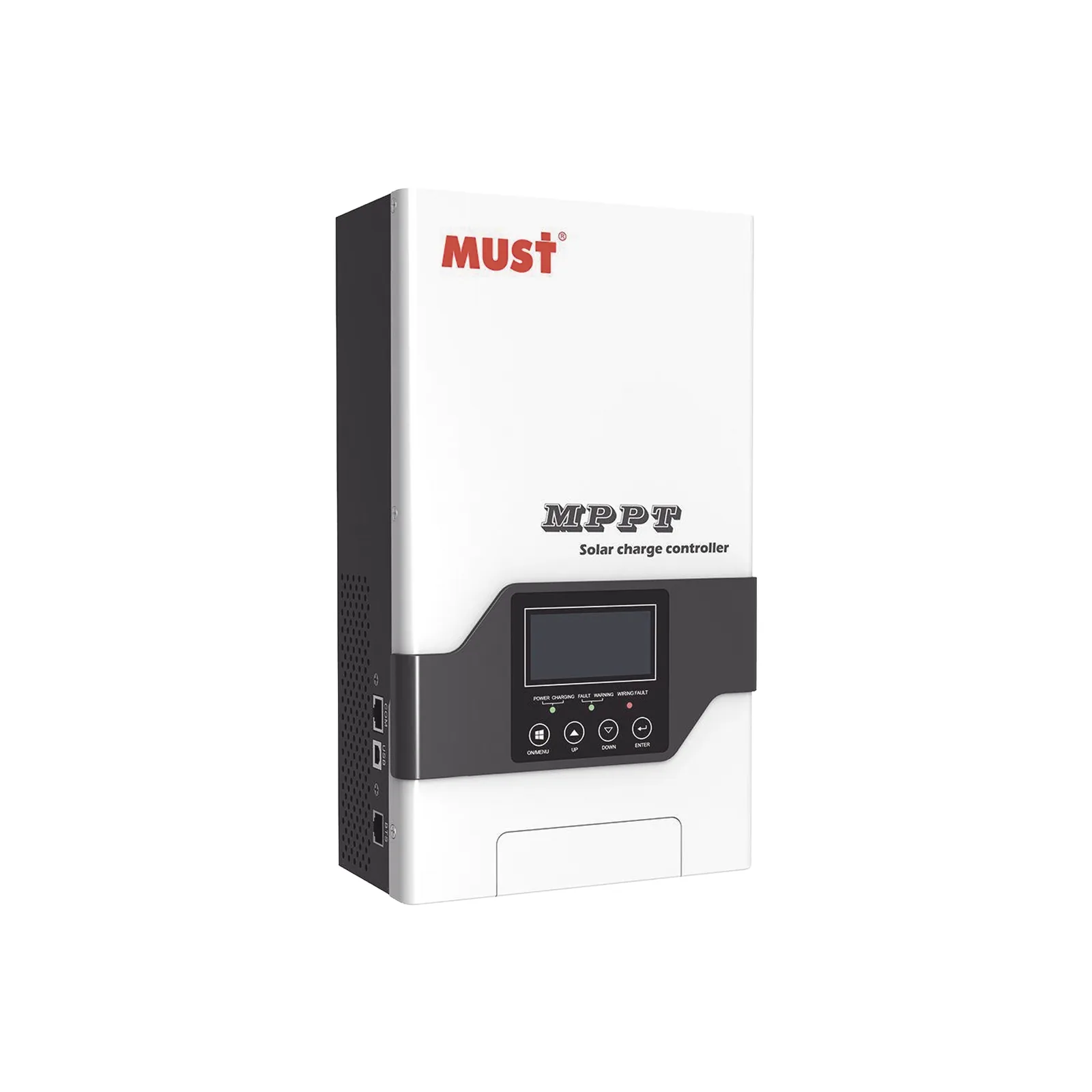 Controlador Solar MPPT 80A 12/24/36/48V, Máximo Voltaje de Circuito Abierto Voc 245Vcc, Configurable para Baterías de Litio