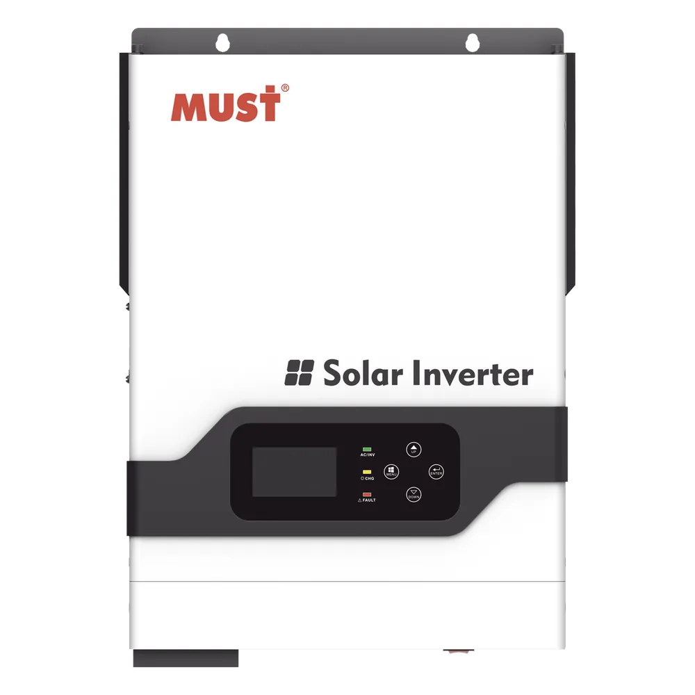 Inversor / Cargador de 2 KW para Sistemas Tipo Isla a 24Vcd / 120Vca, Onda Sinusoidal Pura con Controlador MPPT