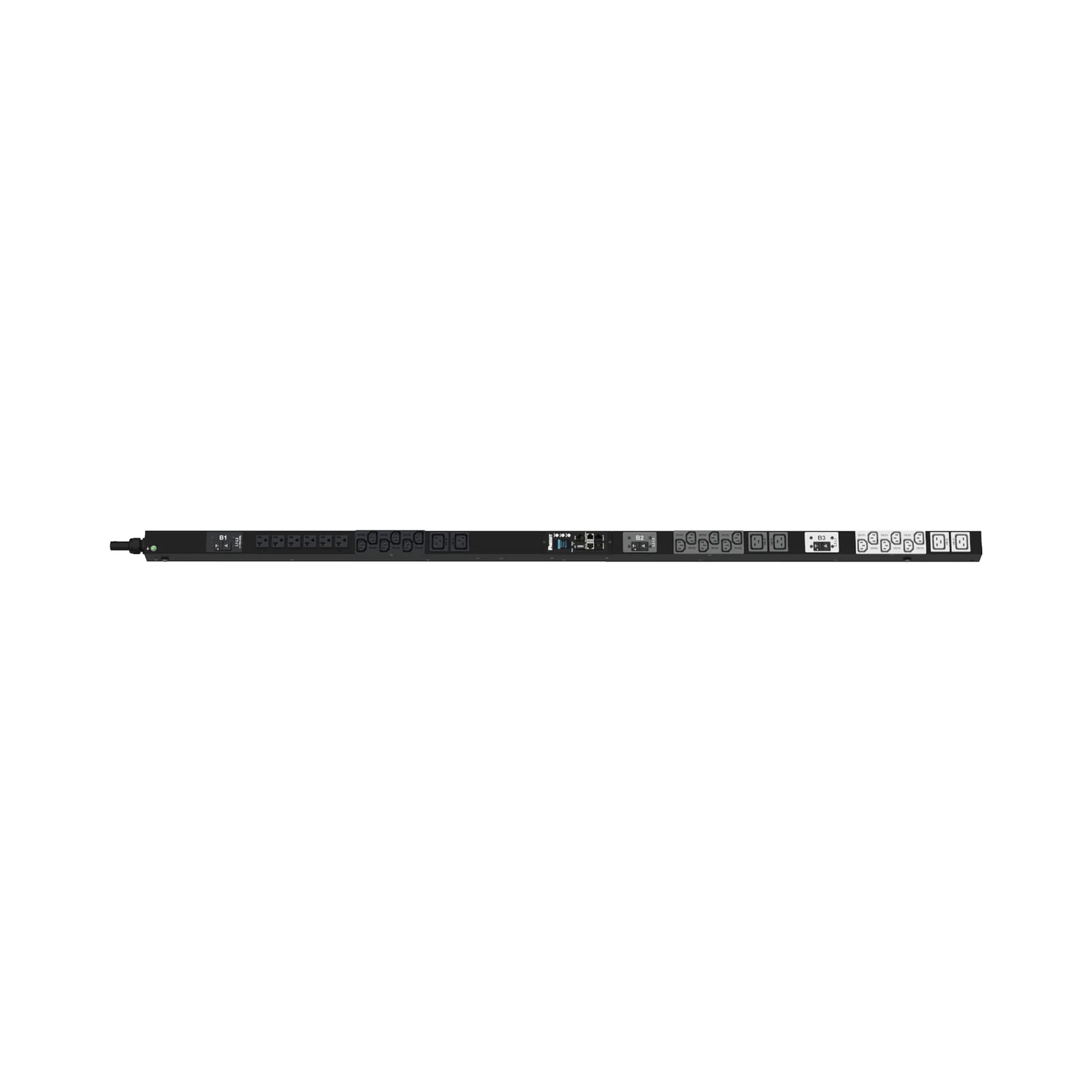 PDU G6 Monitoreable (MI) para Distribución de Energía, Enchufe de Entrada NEMA L21-30P, Con 18 Salidas C13, 6 x C19, y 6 x 5-20R, de Instalación Vertical, 208 Vca, 30 Amp
