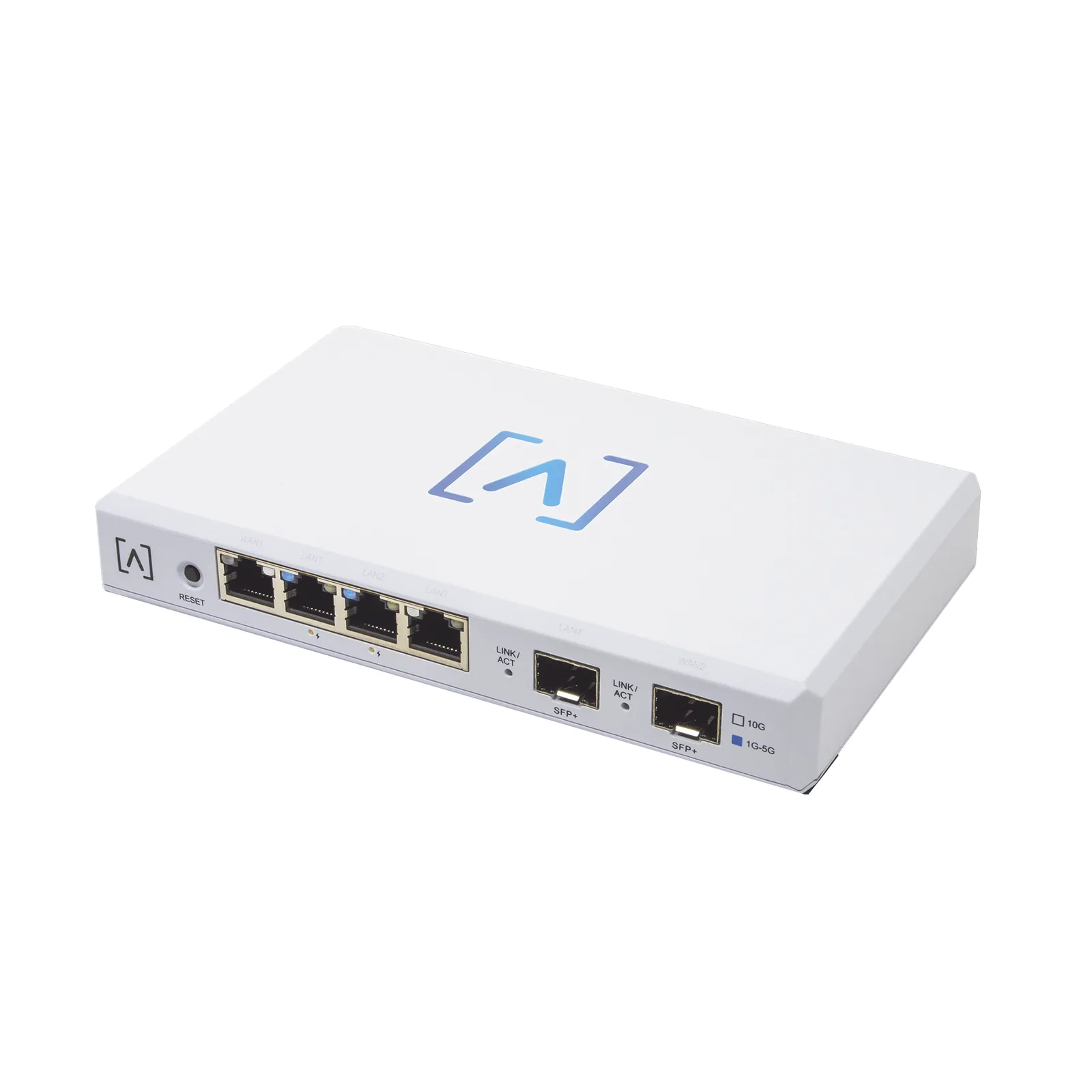 Router VPN / 4 puertos 10/100/1000/2500 Gbps (2 puertos PoE af/at) / 2 puertos SFP+ 10Gbps / Filtrado Avanzado DPI: Bloqueo de Contenido / Administración nube gratuita / Soporta UPnP