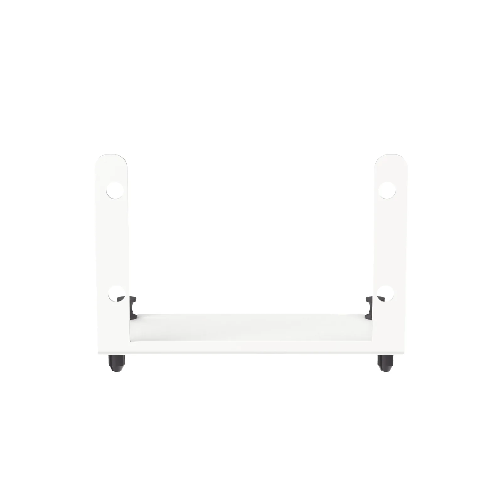 Soporte Para 2 Adaptadores de Fibra Óptica Opticom®, Para Uso con Gabinetes Multipropósito, de Instalación a Presión, Color Blanco