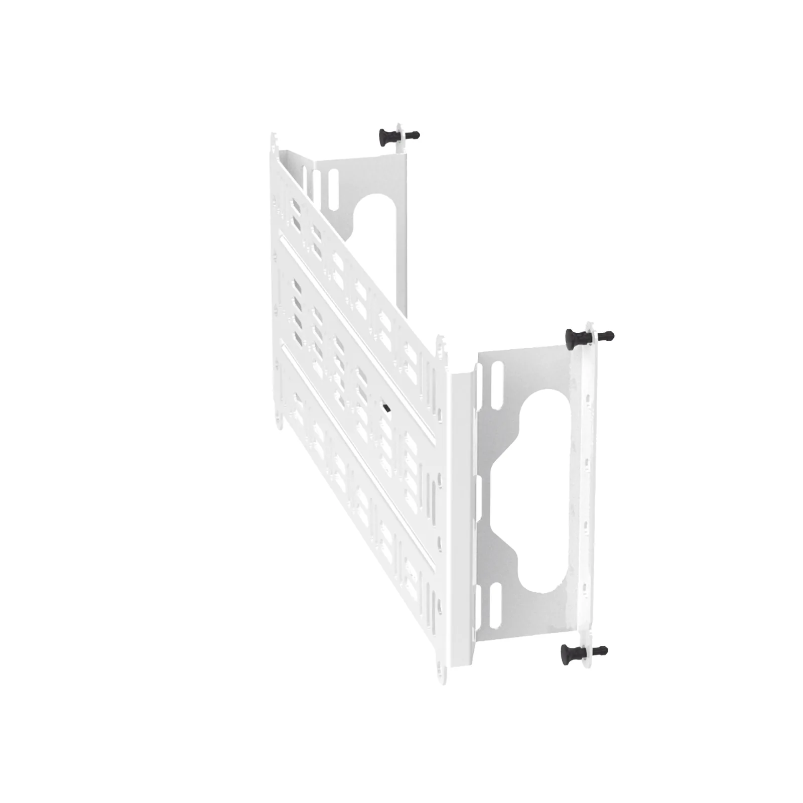Accesorio Para Montaje de Equipos o Dispositivos en Gabinetes Multipropósito, de Instalación a Presión, de Acero, Color Blanco